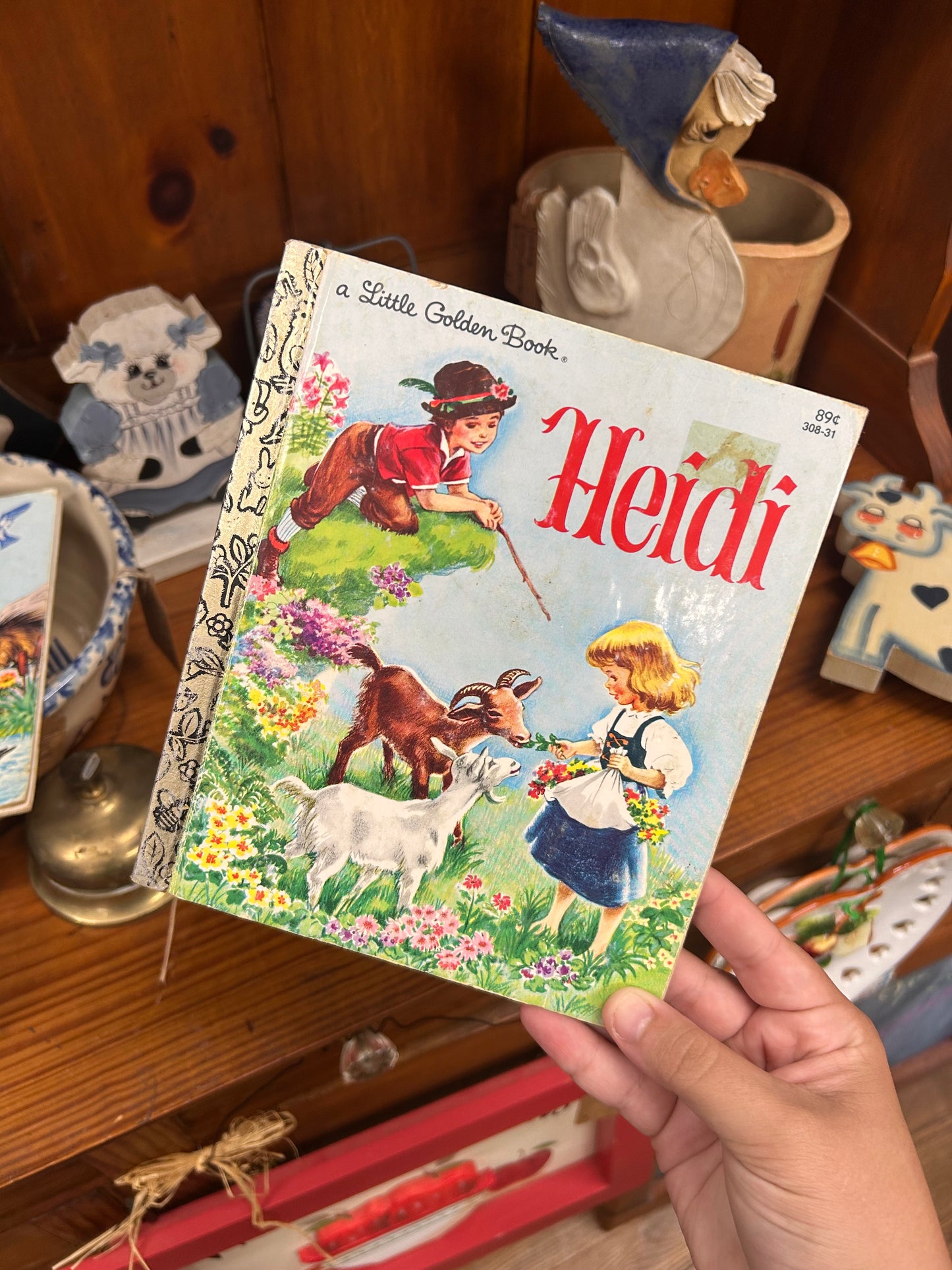 1954 Heidi Little Golden Book