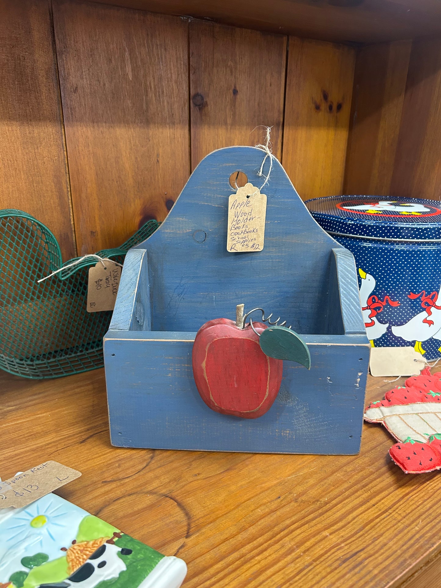 Apple Wood Holder