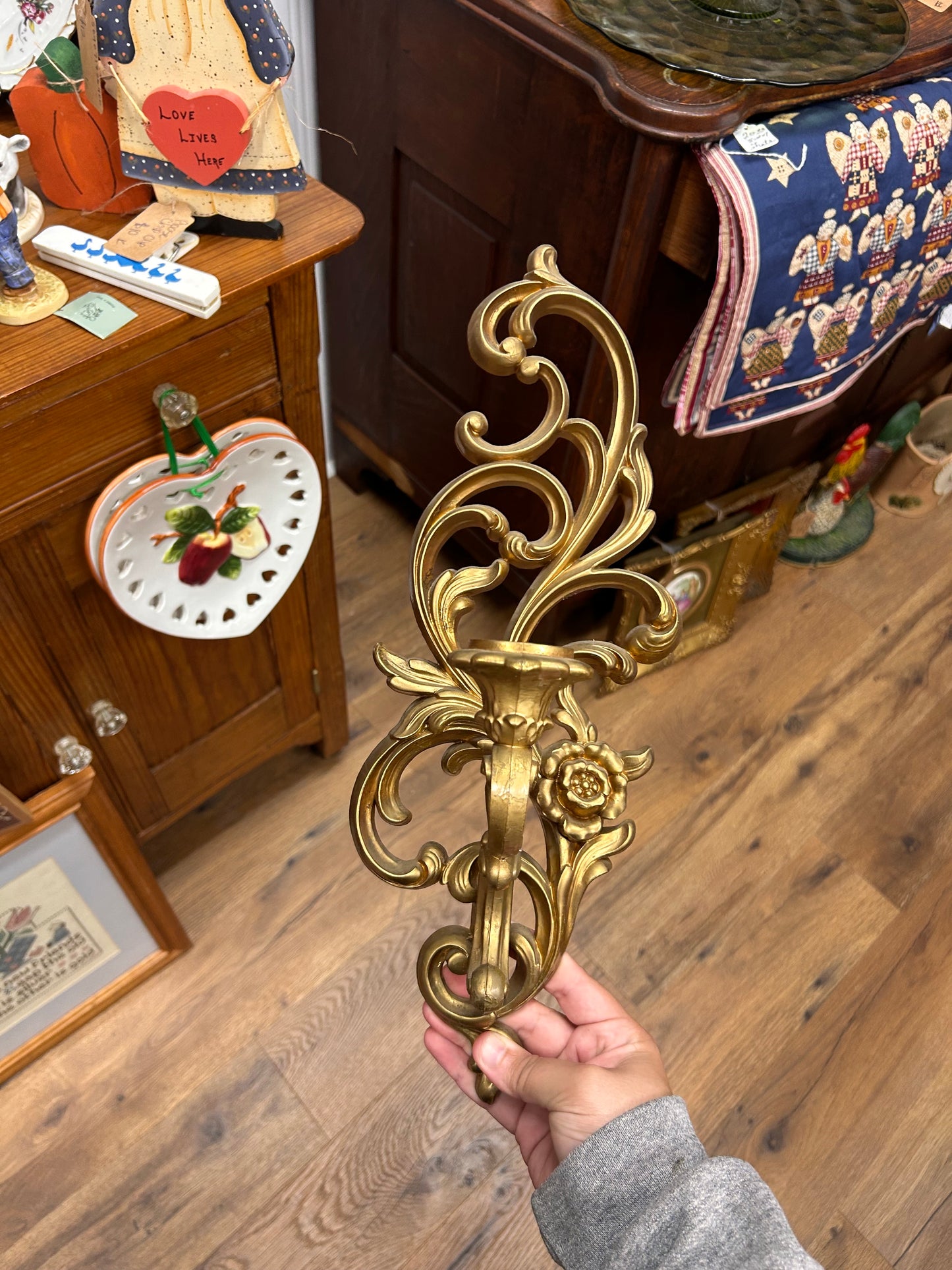 Vintage HOMCO Wall Sconce Set
