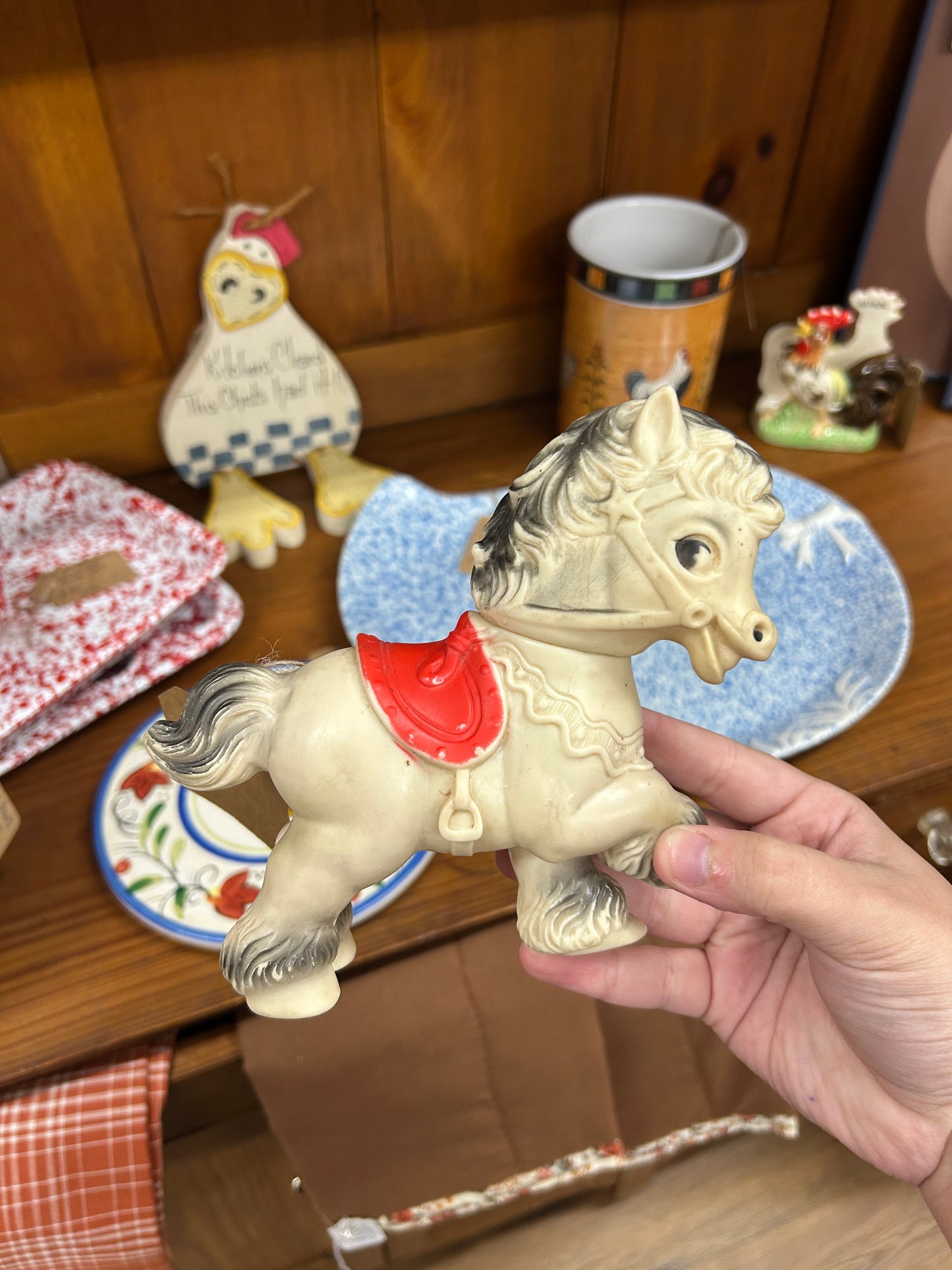Vintage 1950s Squeaky Toy - Still Squeaks! The Sun Rubber Co.