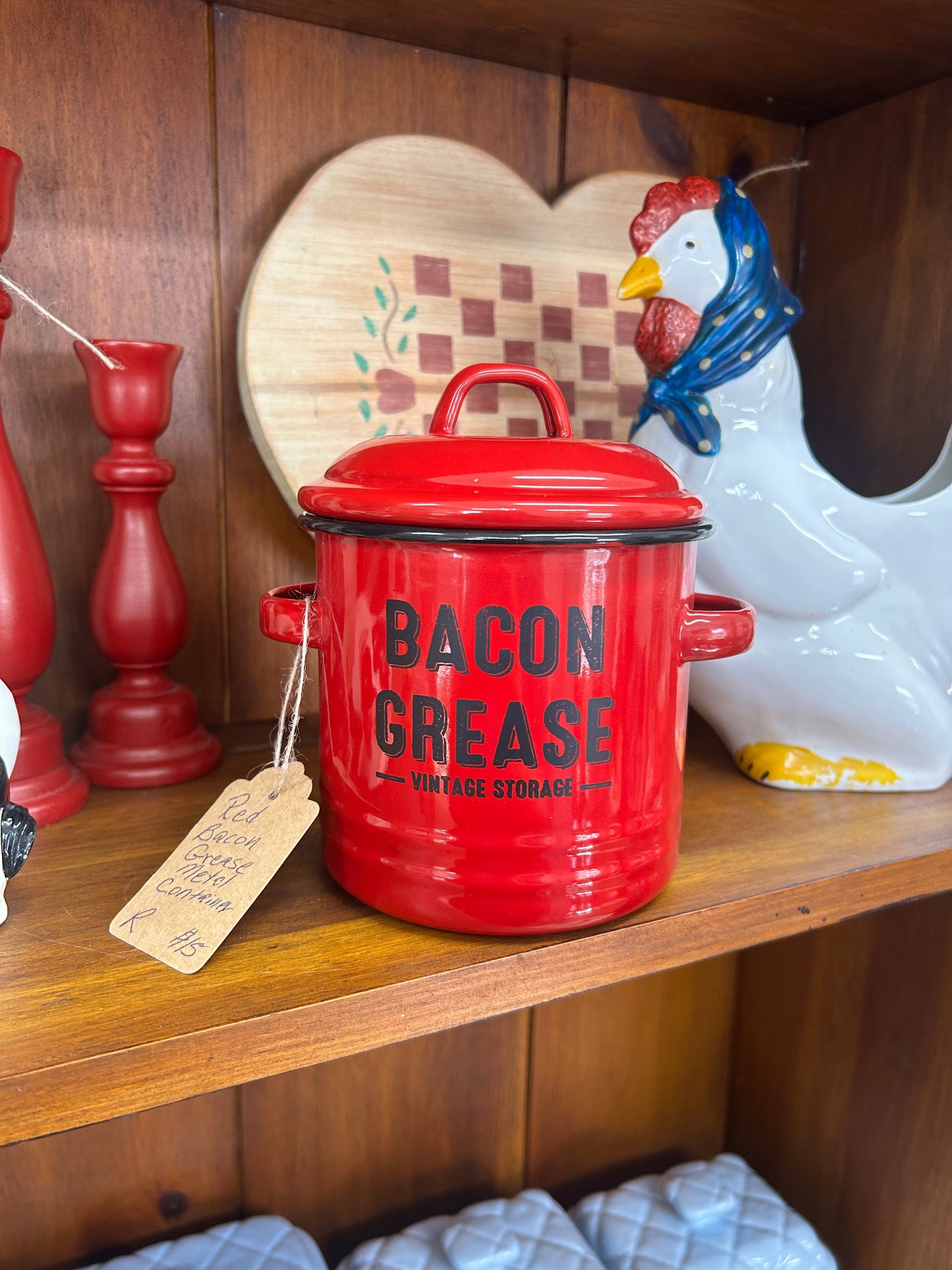 Bacon Grease Container