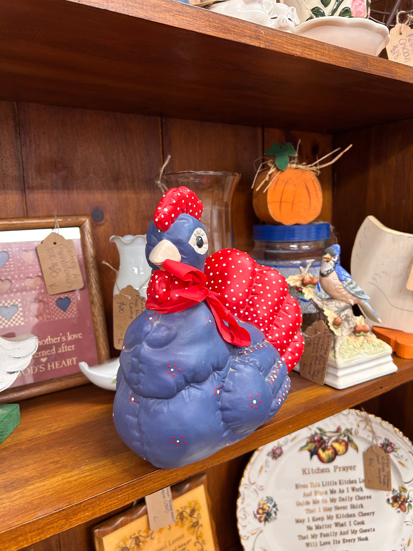 1980s Ceramic Chicken