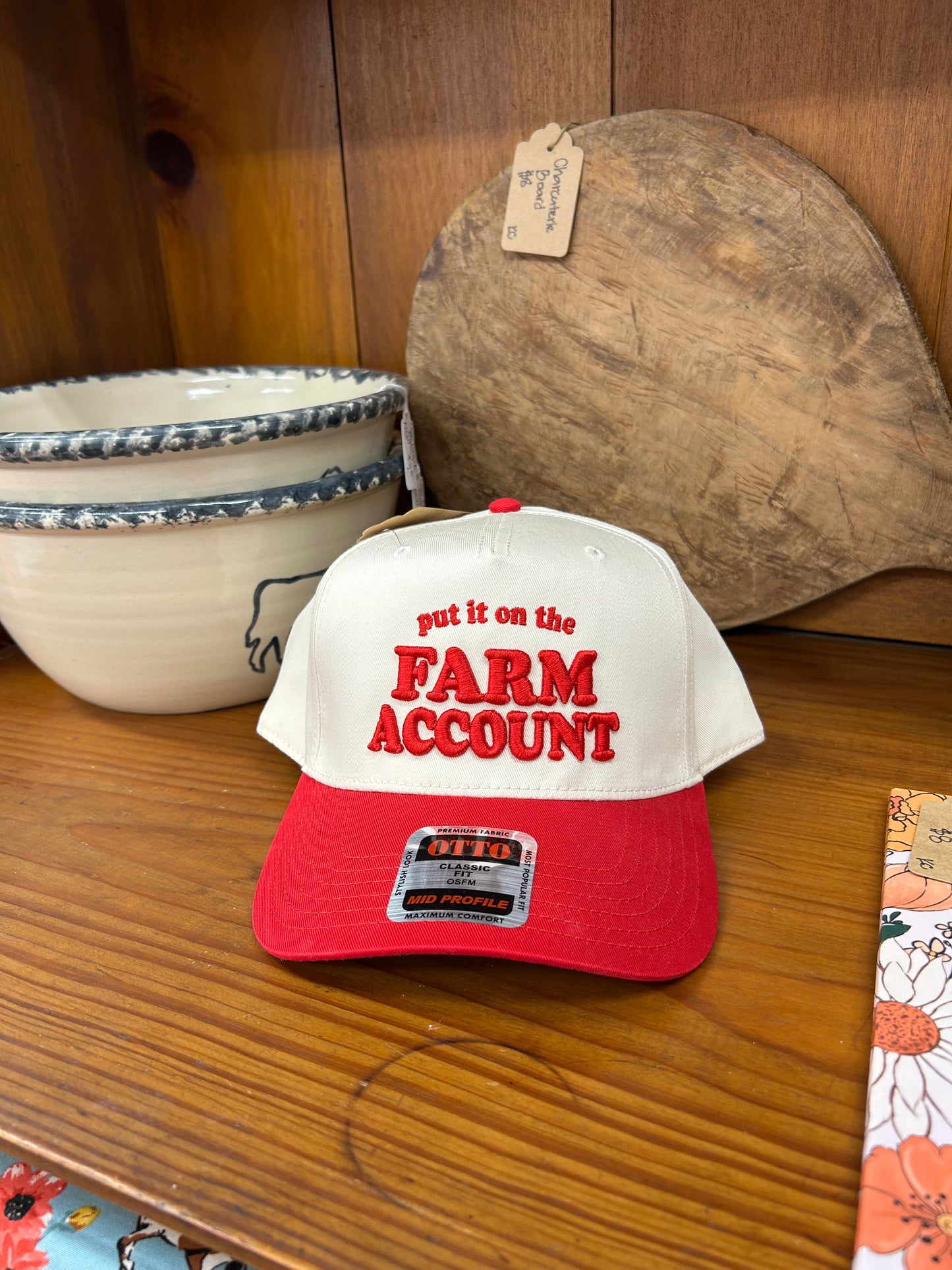 Put It On The Farm Account - Red