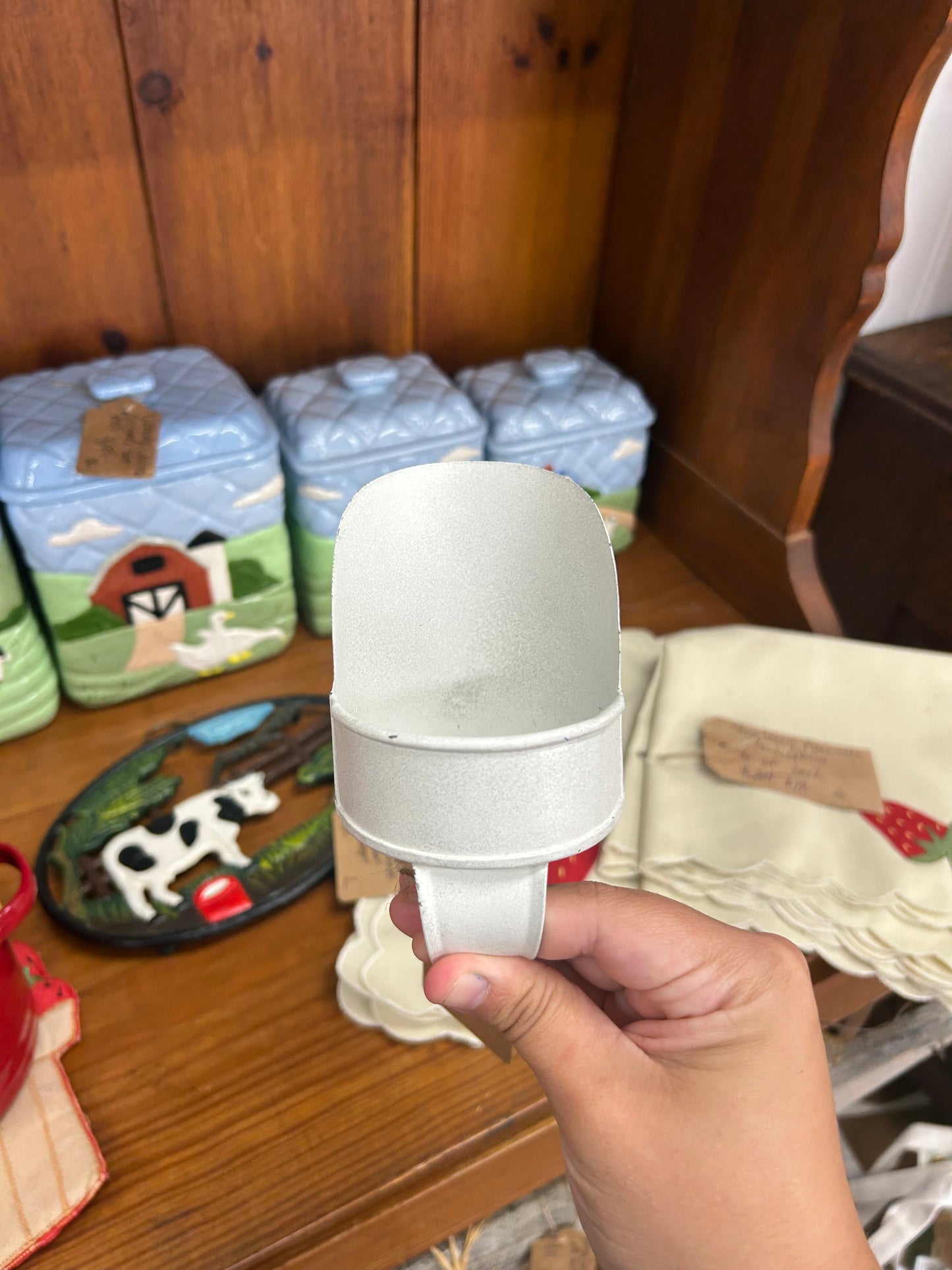 Metal Flour Scoop