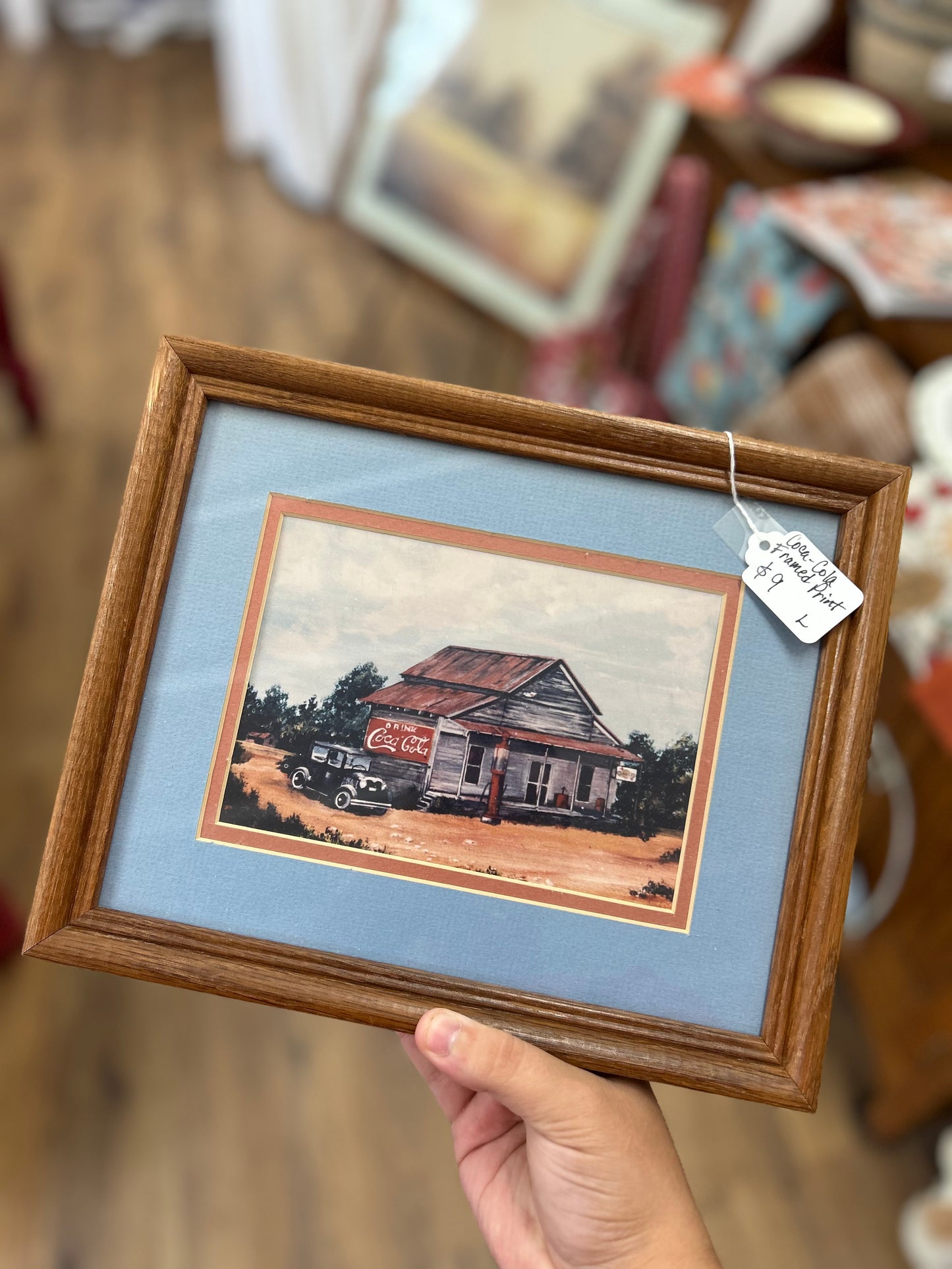 Coca Cola Framed Print - Style 1