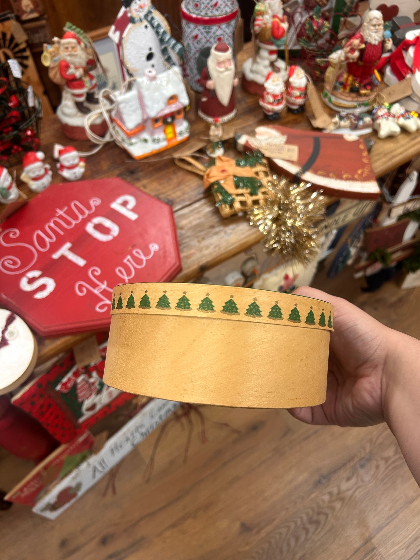 Vintage Christmas Goose Box