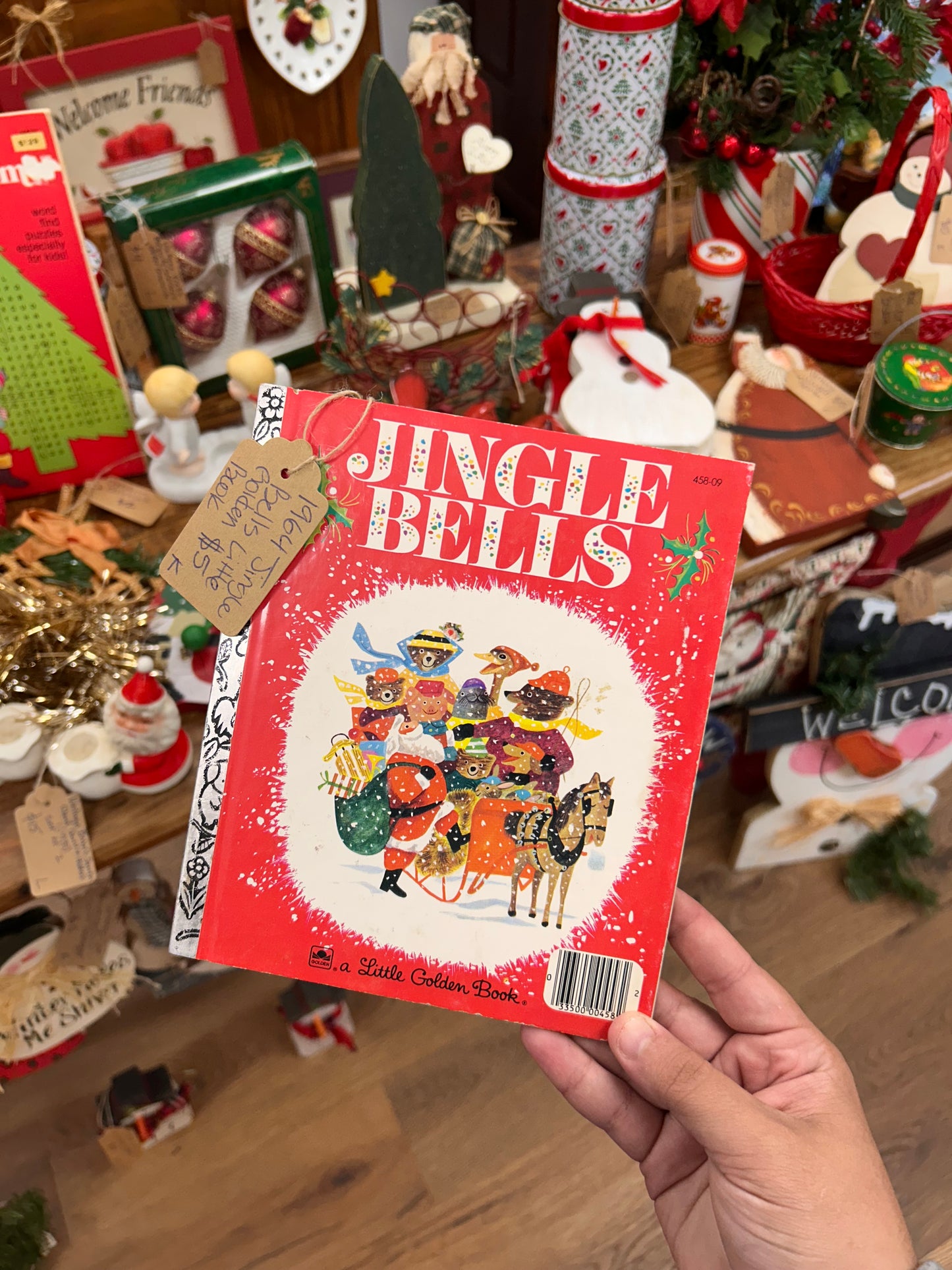 1964 Jingle Bells Little Golden Book