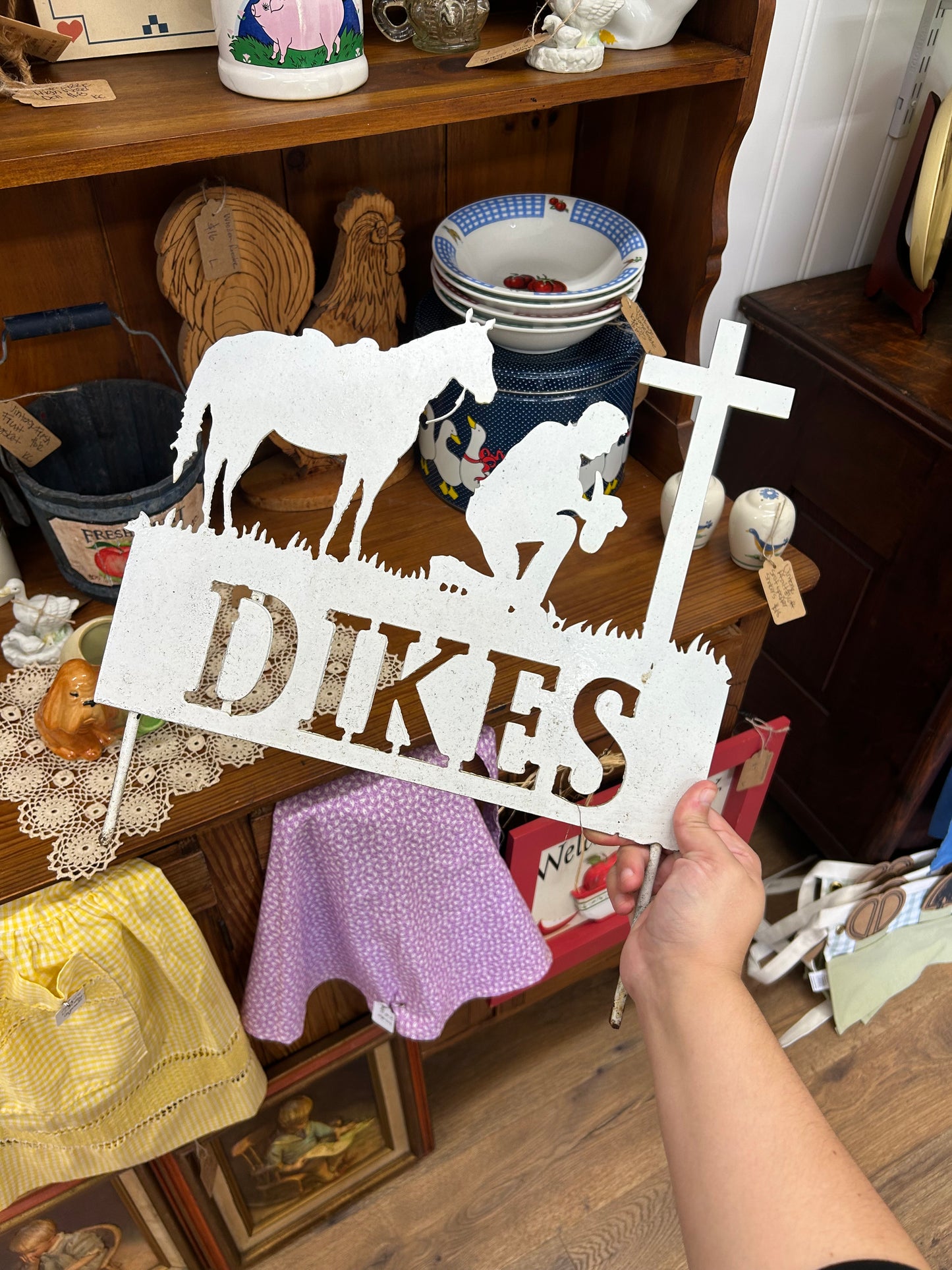 Custom Name Praying Cowboy