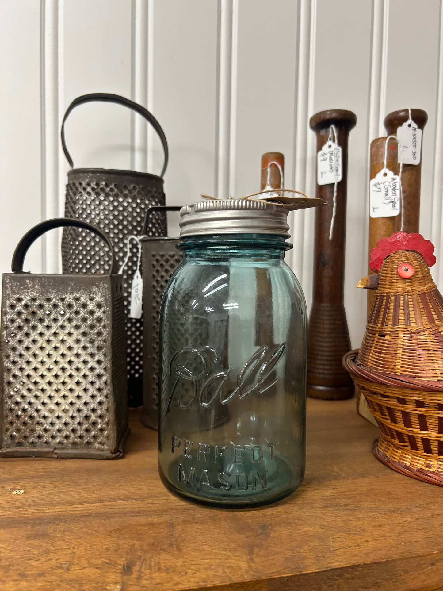 Vintage Ball Perfect Mason Jar