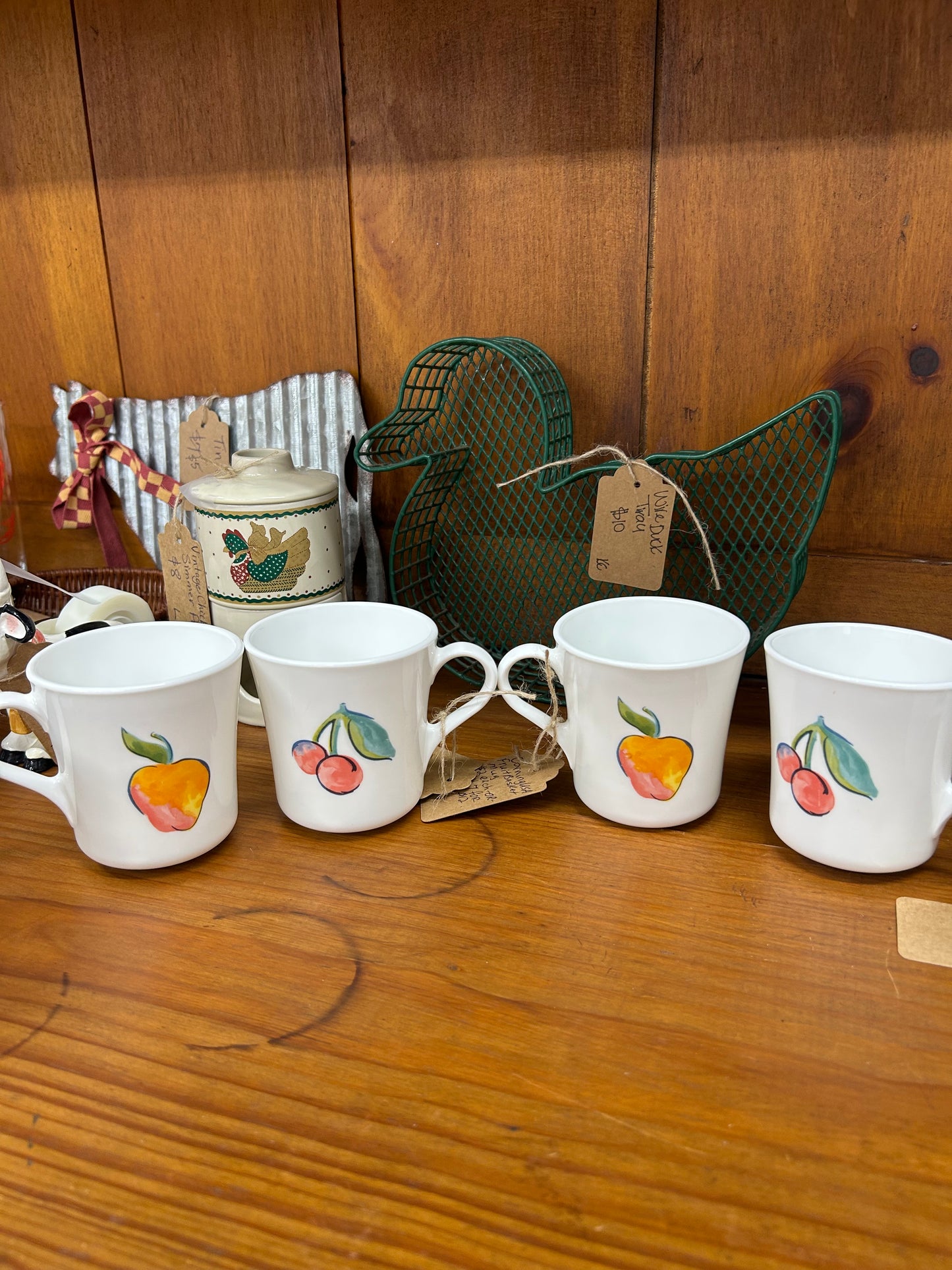 Corning USA Fruit Mugs - 7 Available