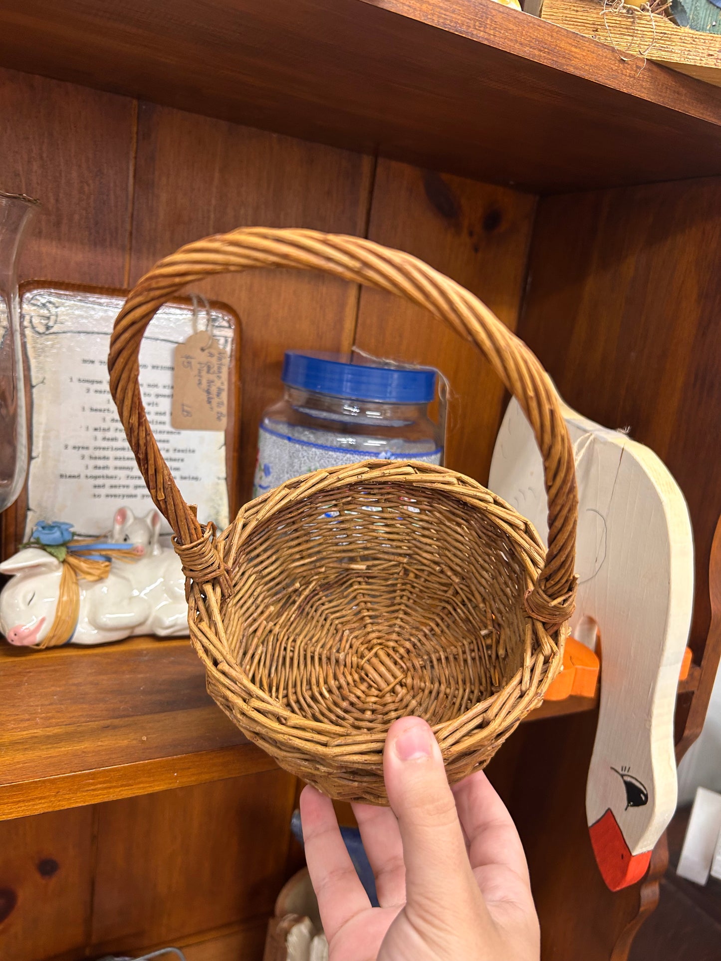 Vintage Wicker Basket