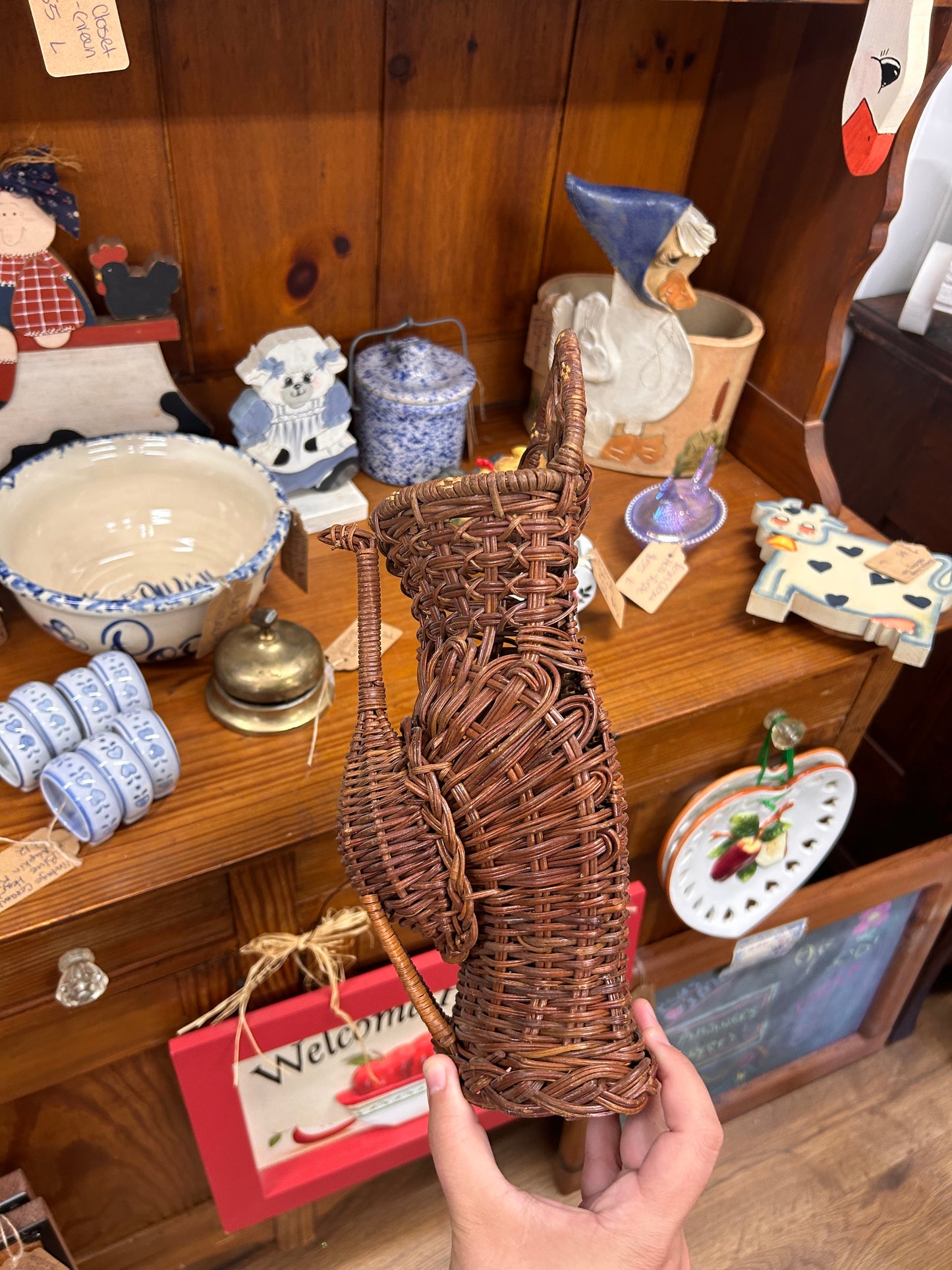 Wicker Turkey Basket