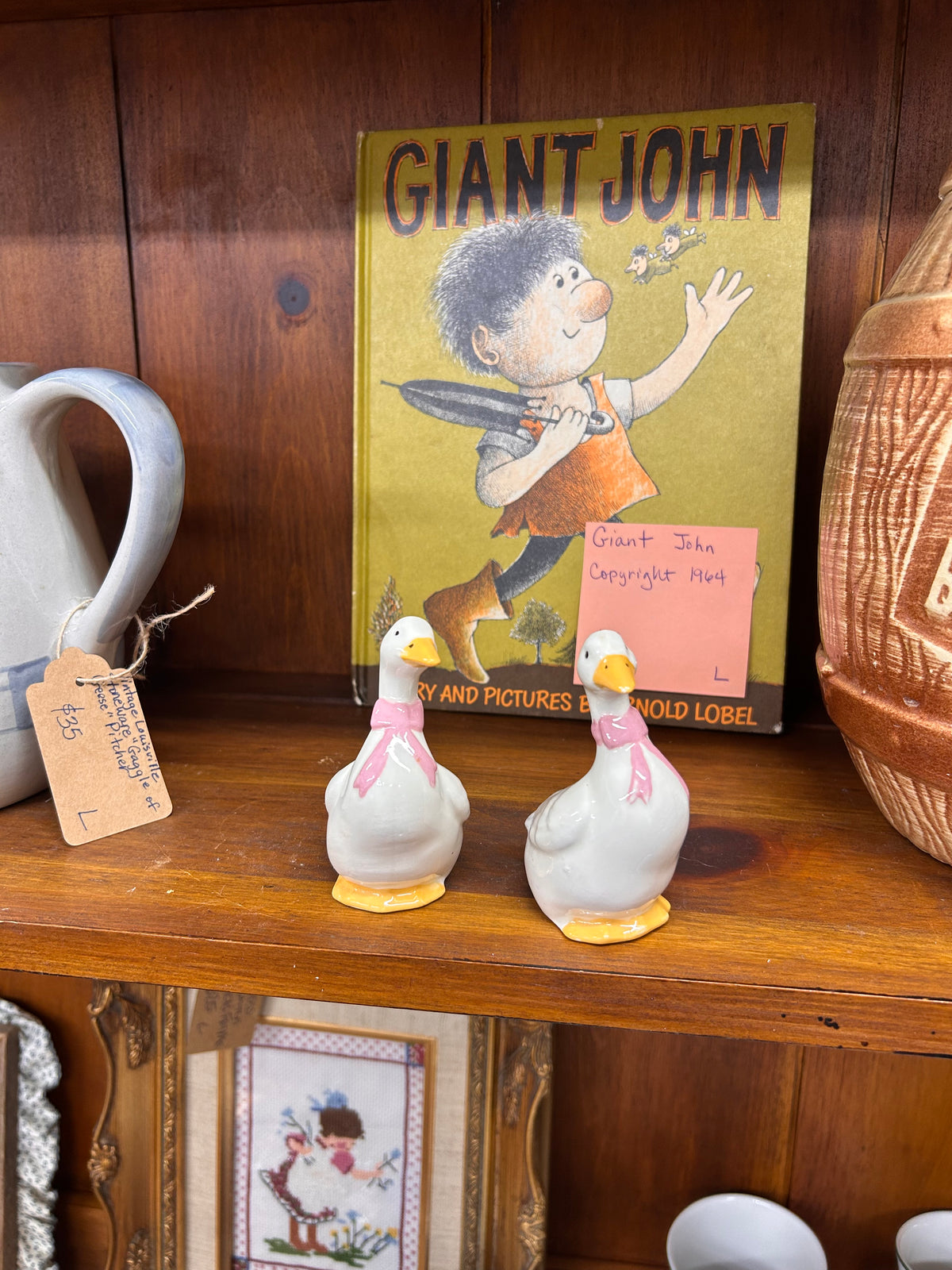 Vintage Geese S&P Shakers
