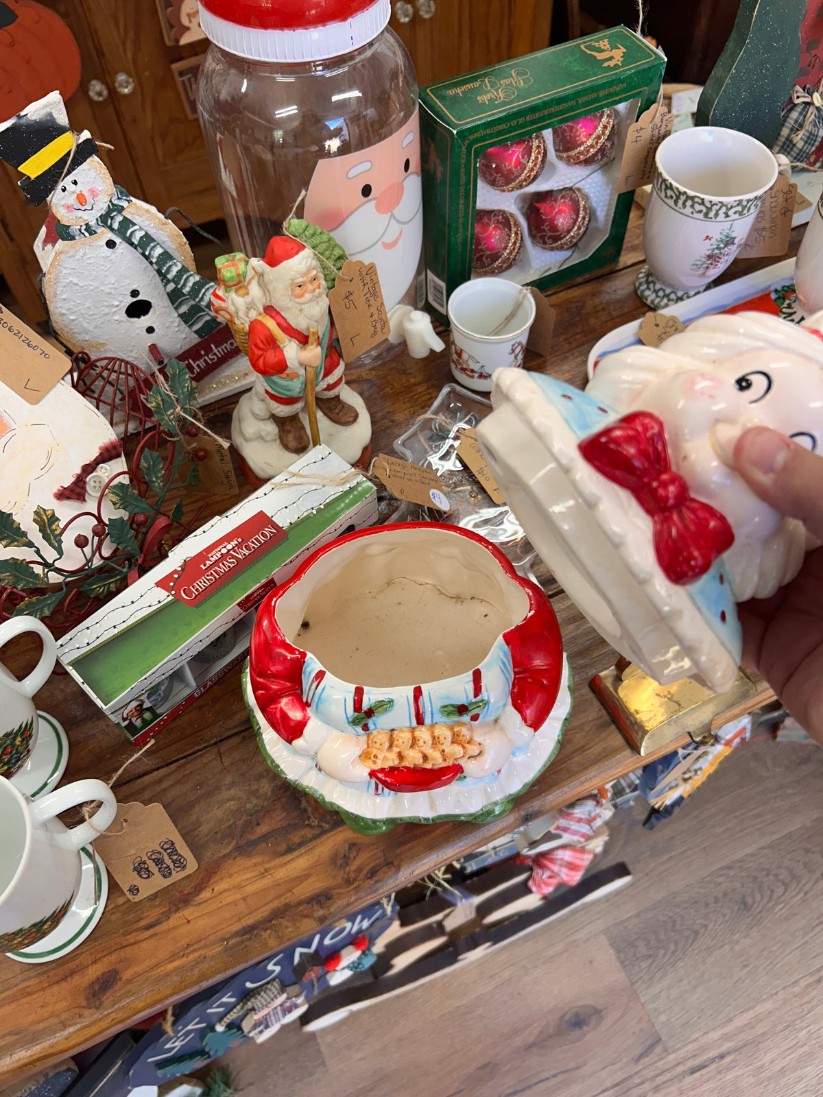 Vintage Mrs.Claus Cookie Jar