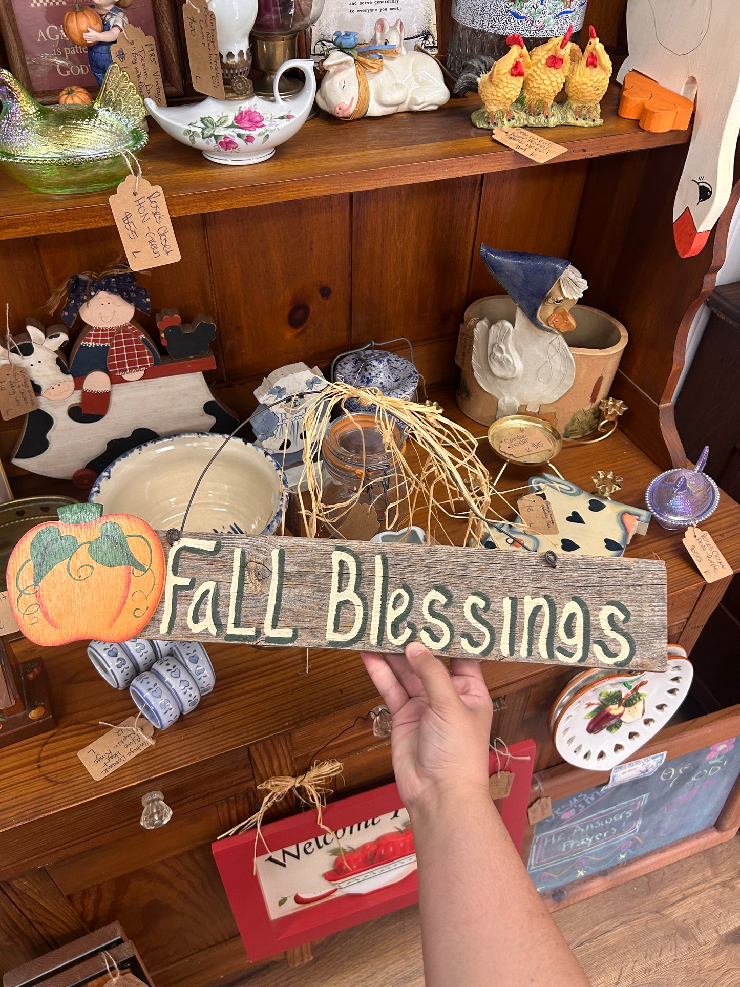 Fall Blessing Hanger