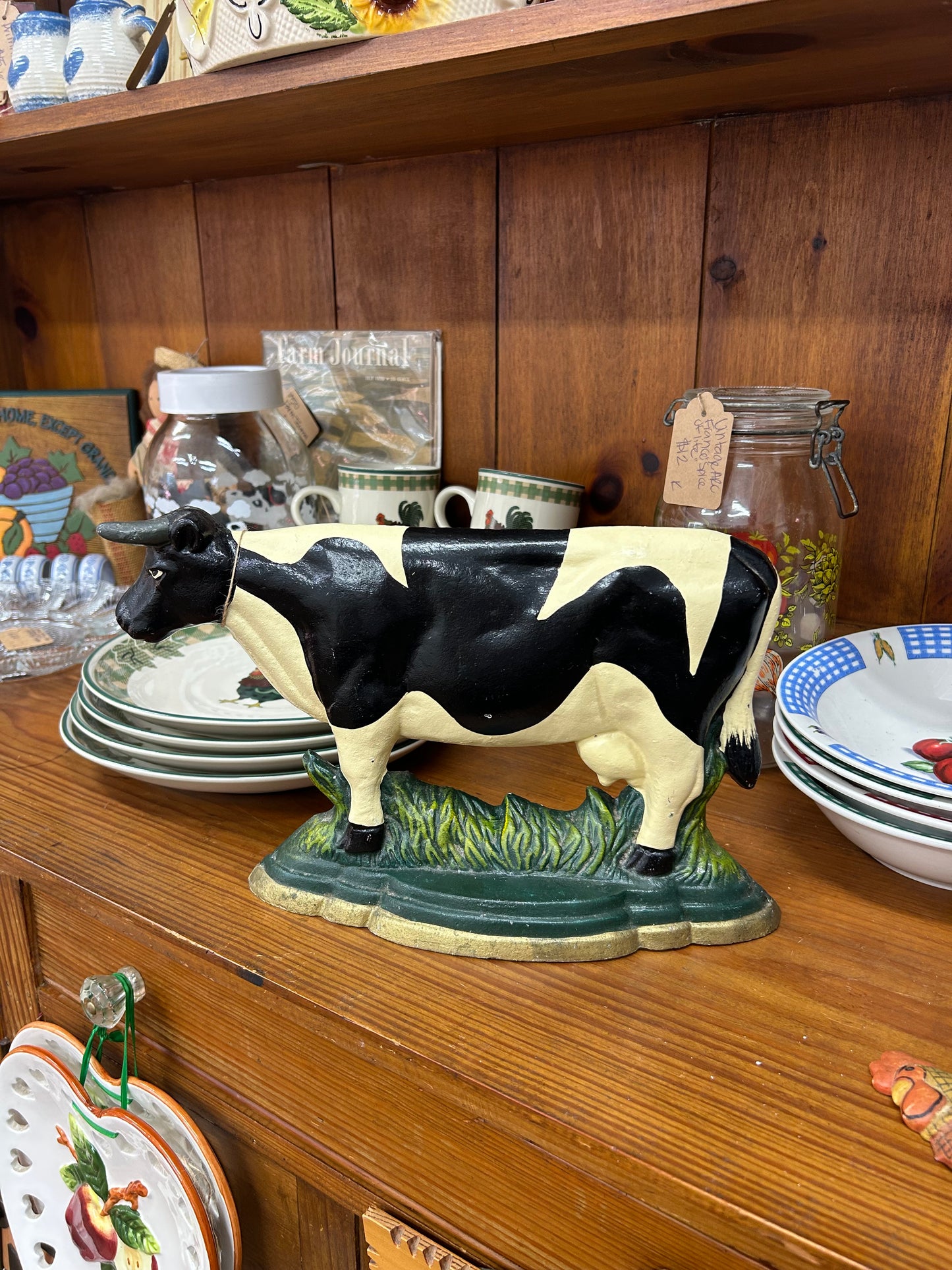 Large Cast Iron Door Stopper