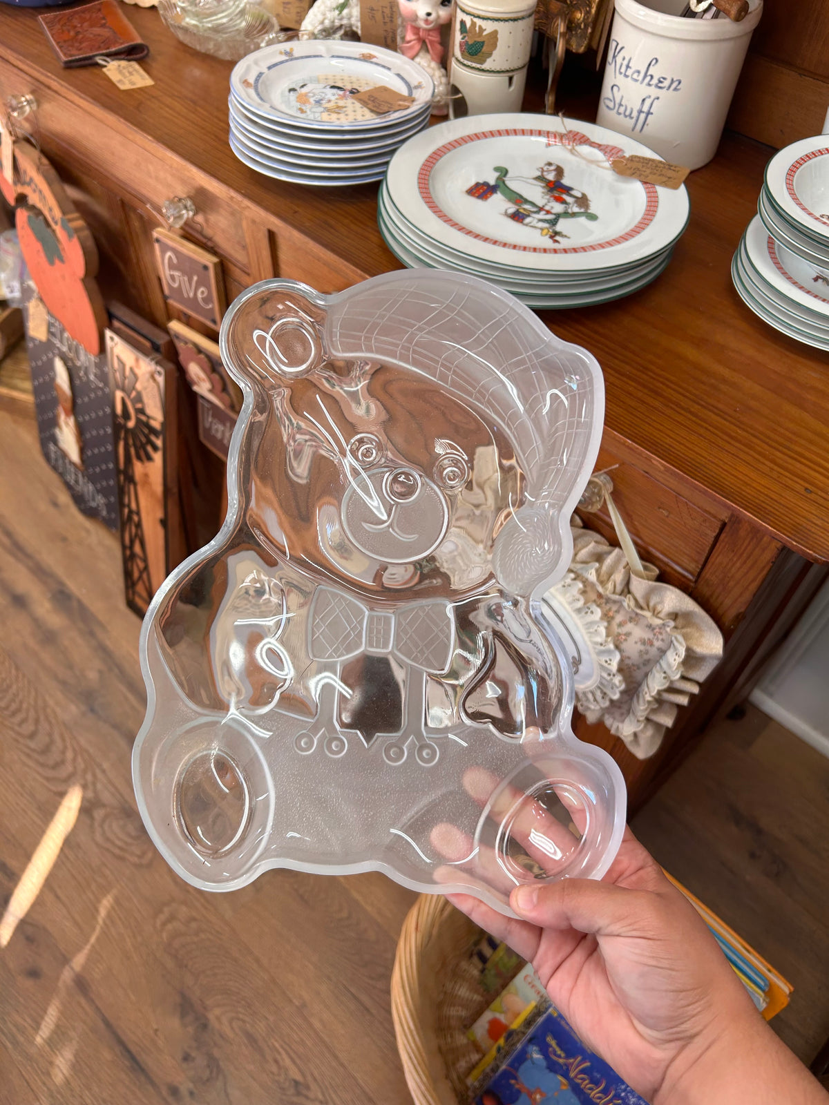 Large Teddy Bear Platter