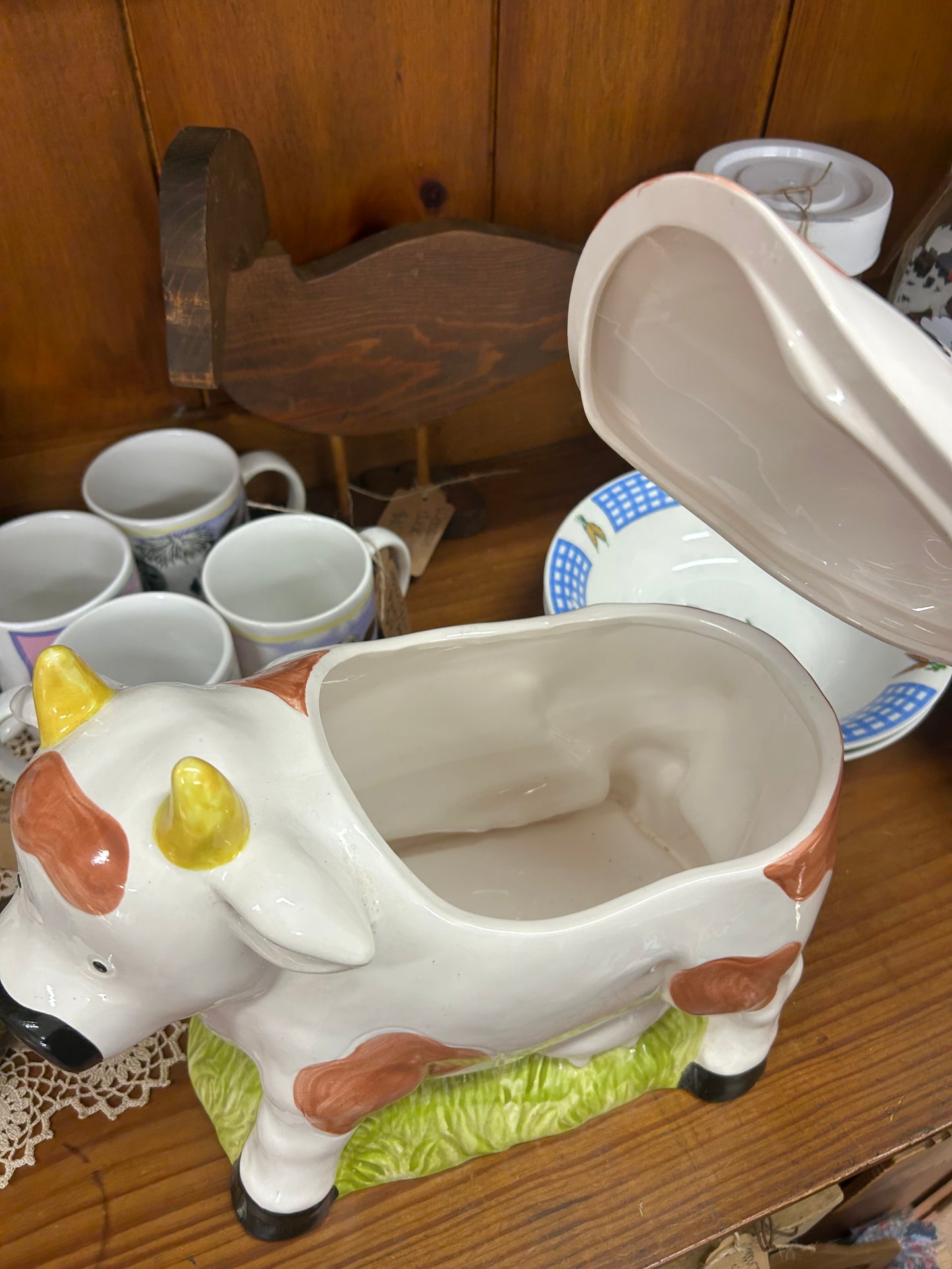 Heartland Cow cookie Jar