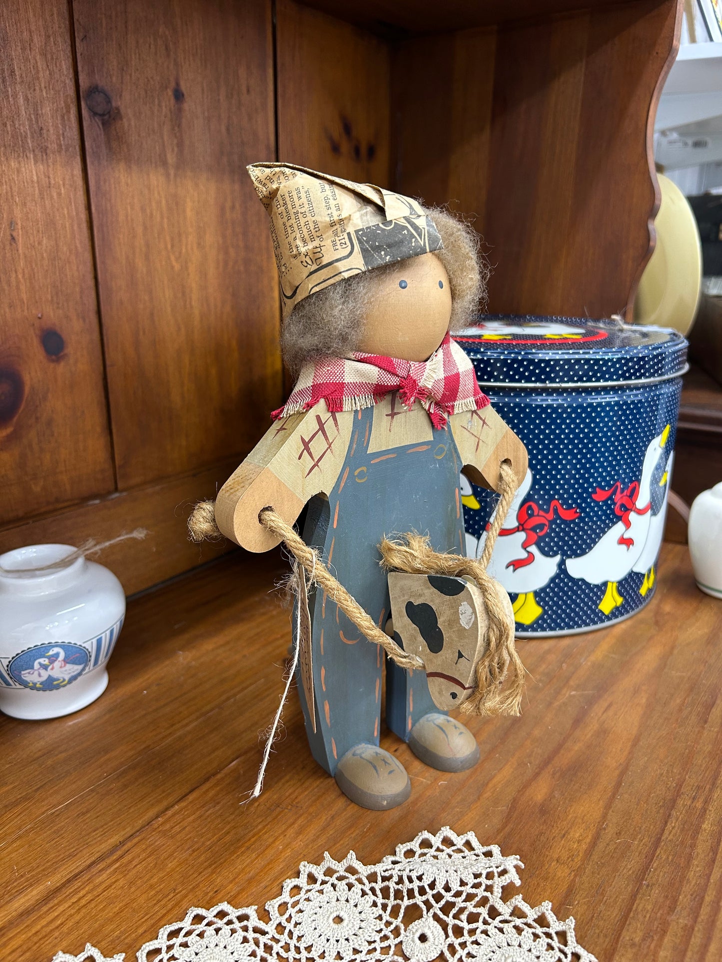 1986 Lizzie High Wood Doll