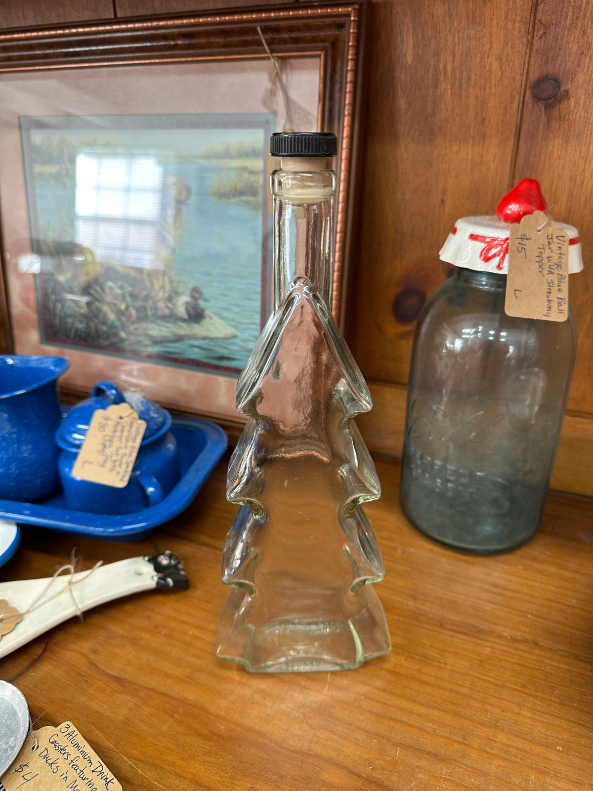 Christmas Tree Bottle With Stopper