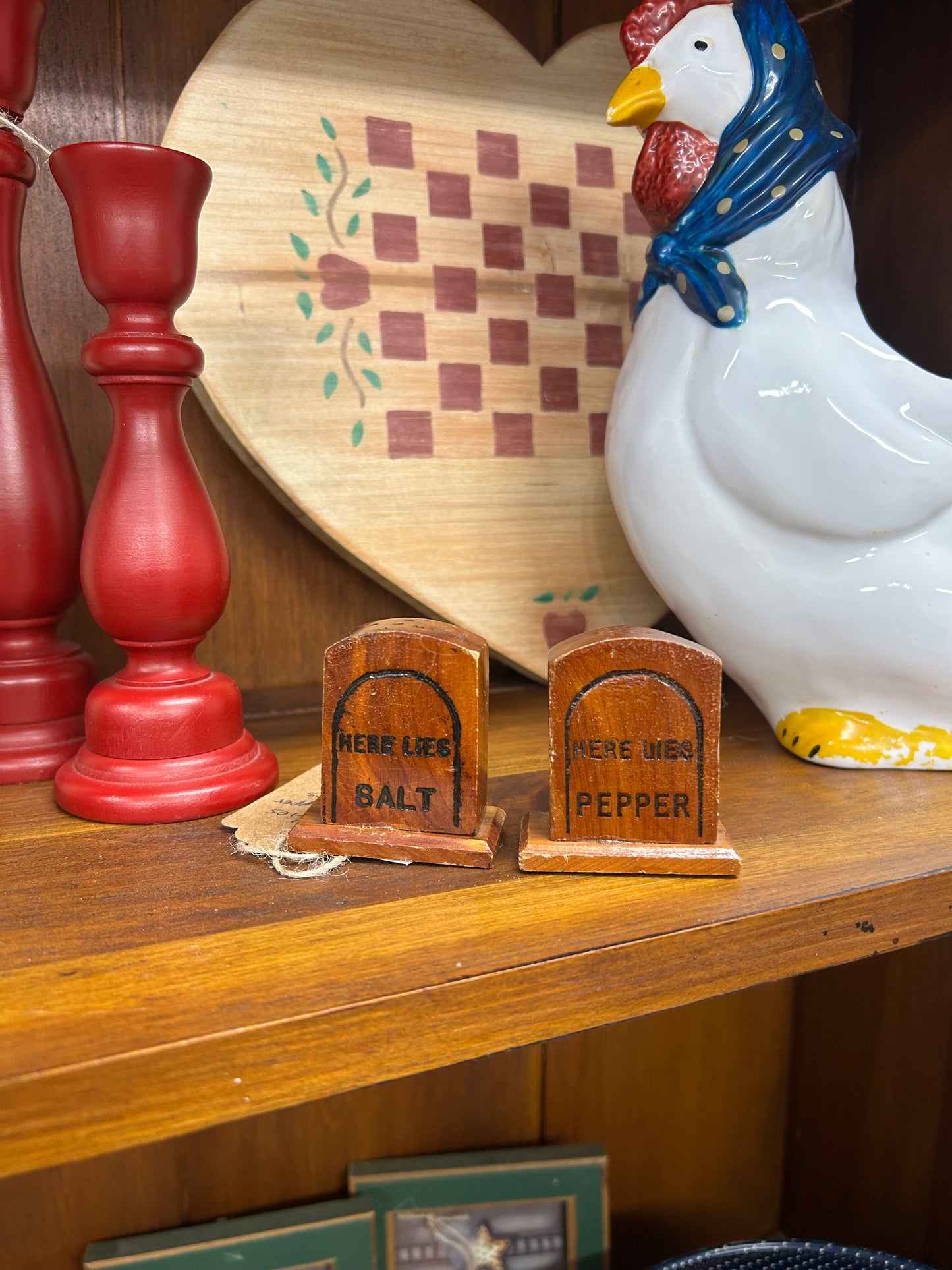 Here Lies Salt & Pepper Shakers