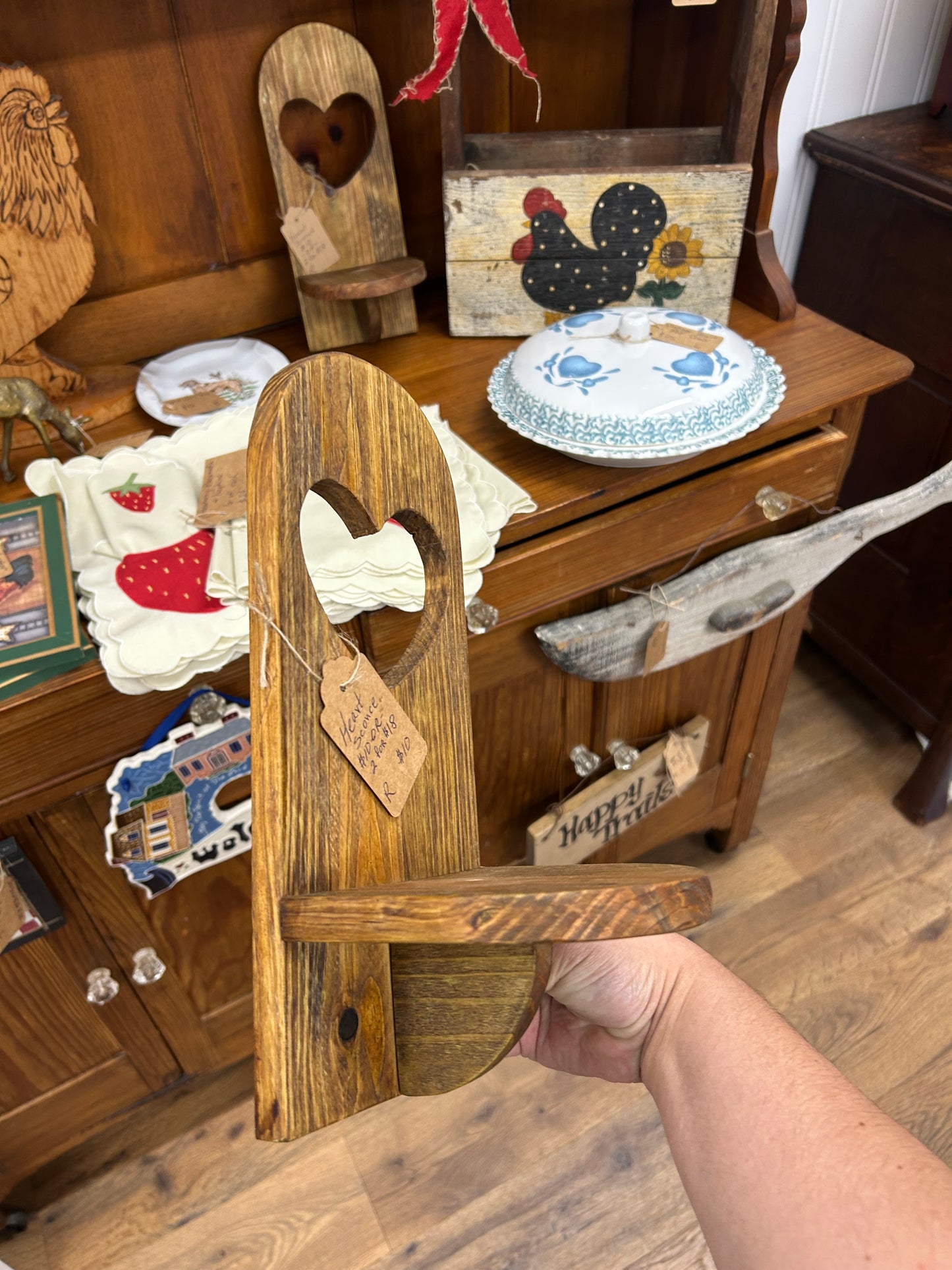 Heart Sconce