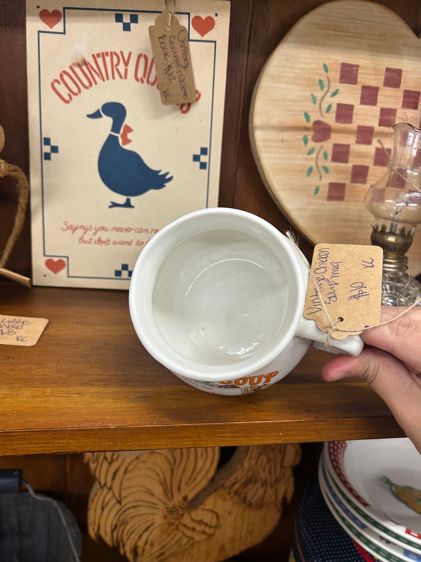 Vintage Chicken Soup Mug