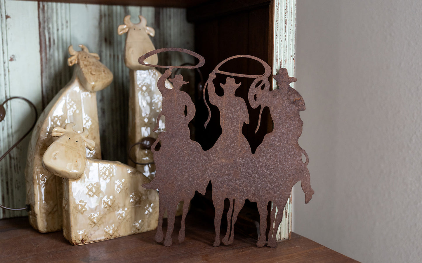 Cowboy Metal Cutout