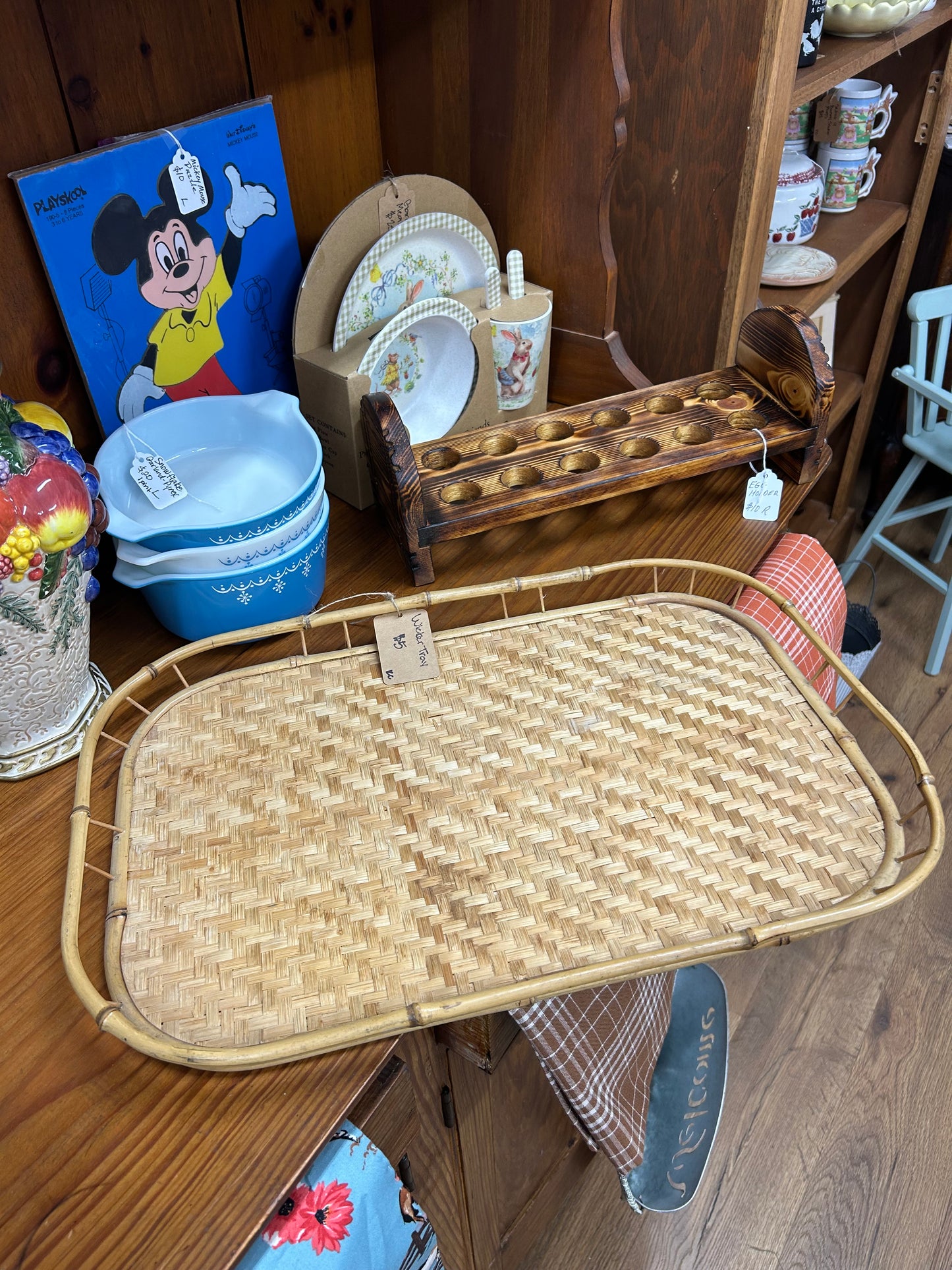 Wicker Tray