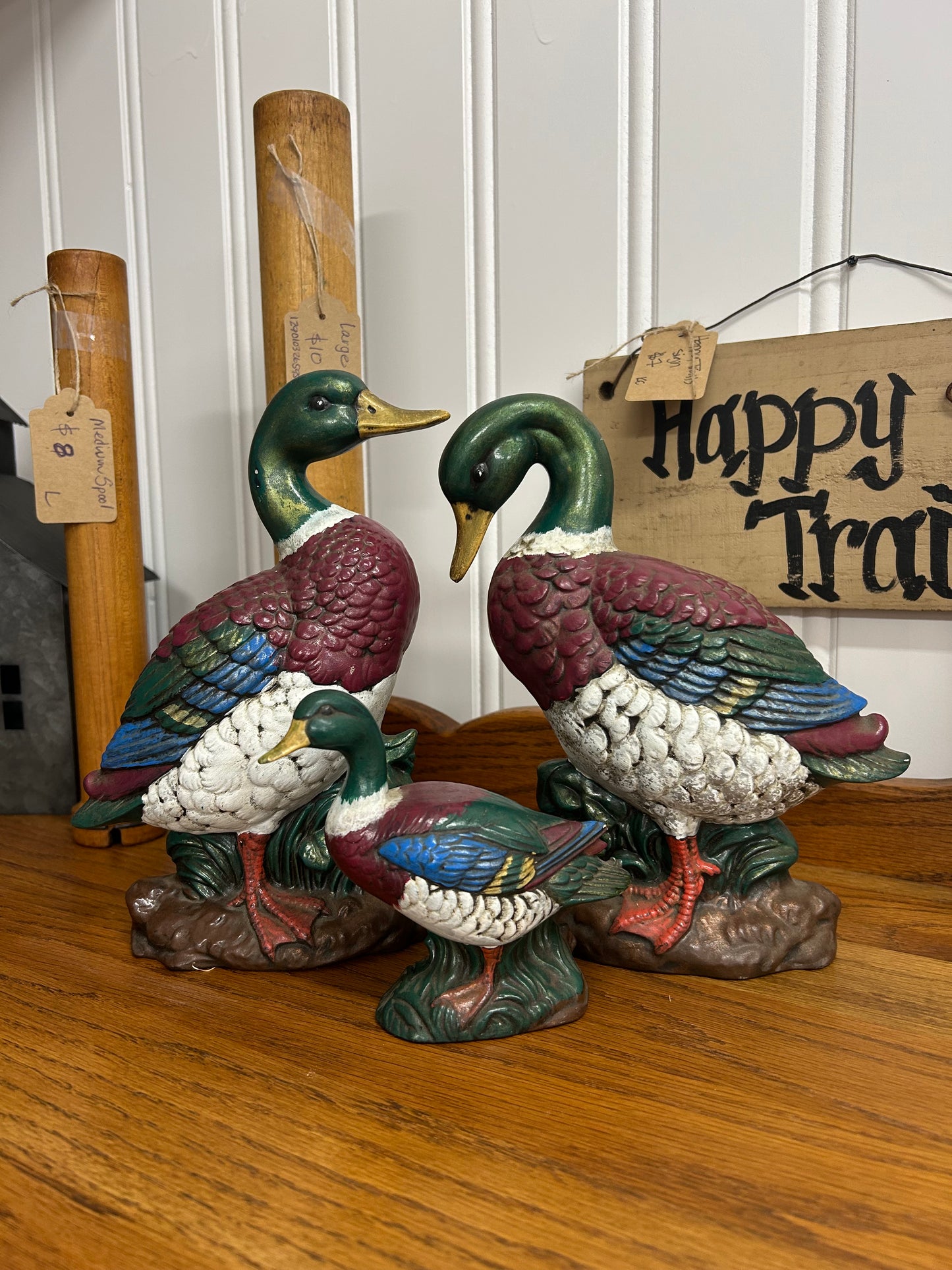 Vintage Mallard Duck Set