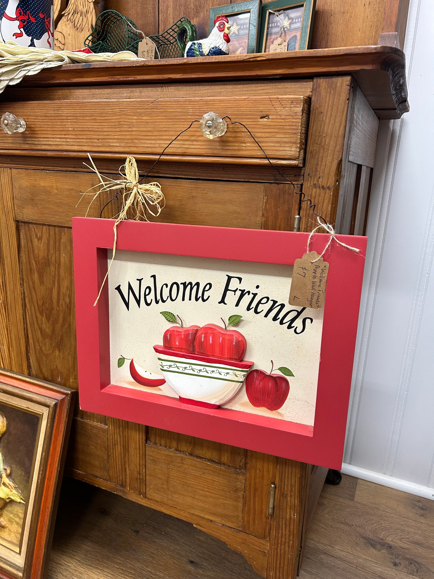 Welcome Friends Wall Hanger
