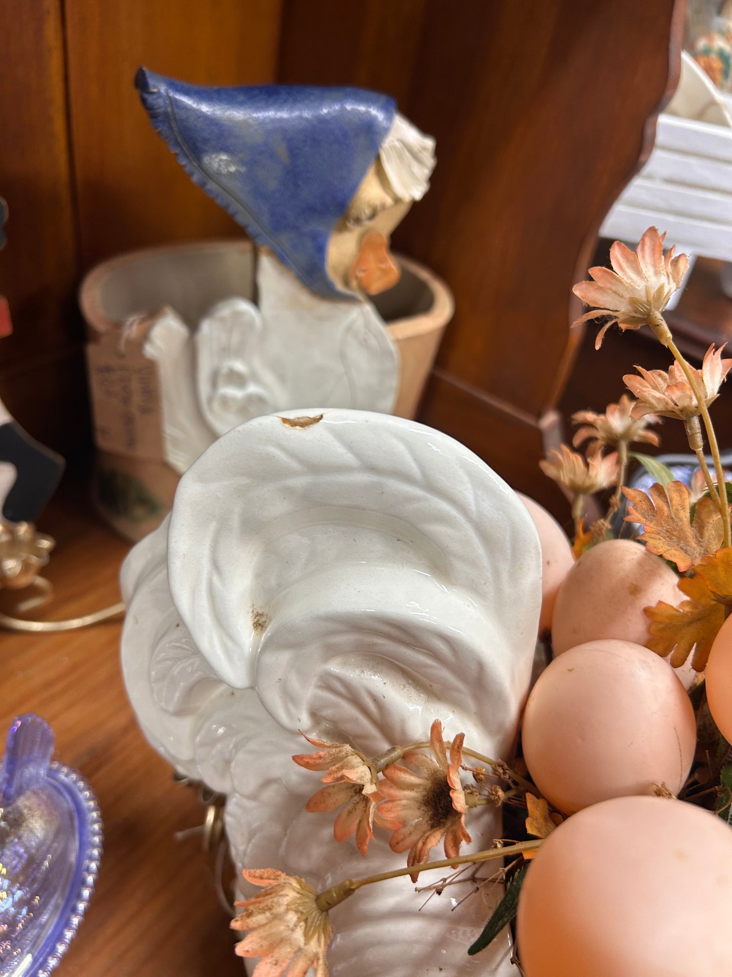 Vintage Rooster Planter - As Is