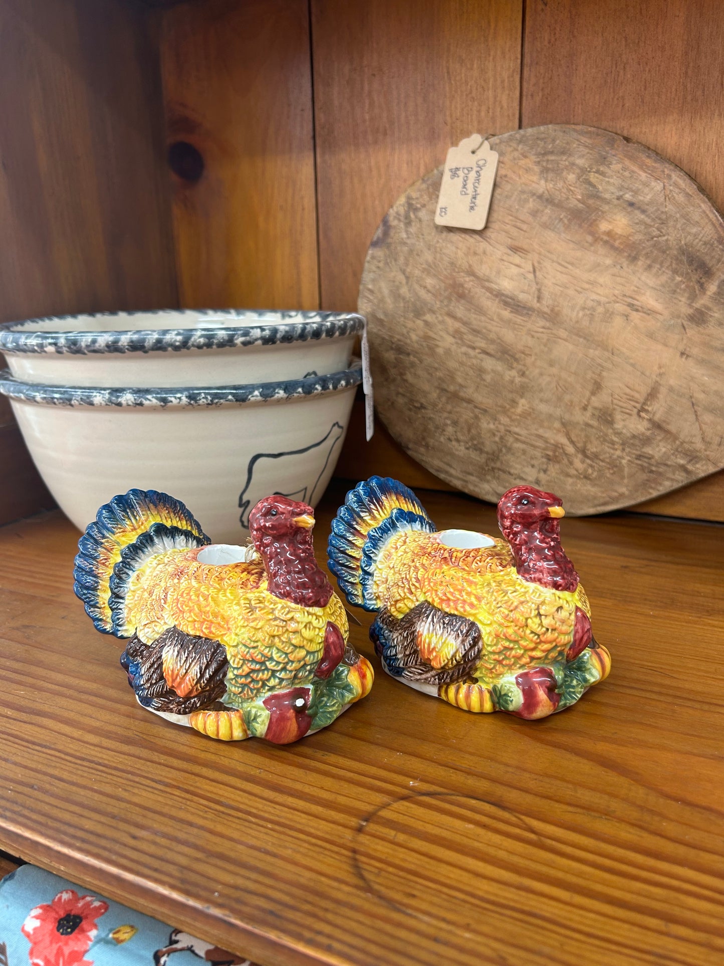 Turkey Candle Holders