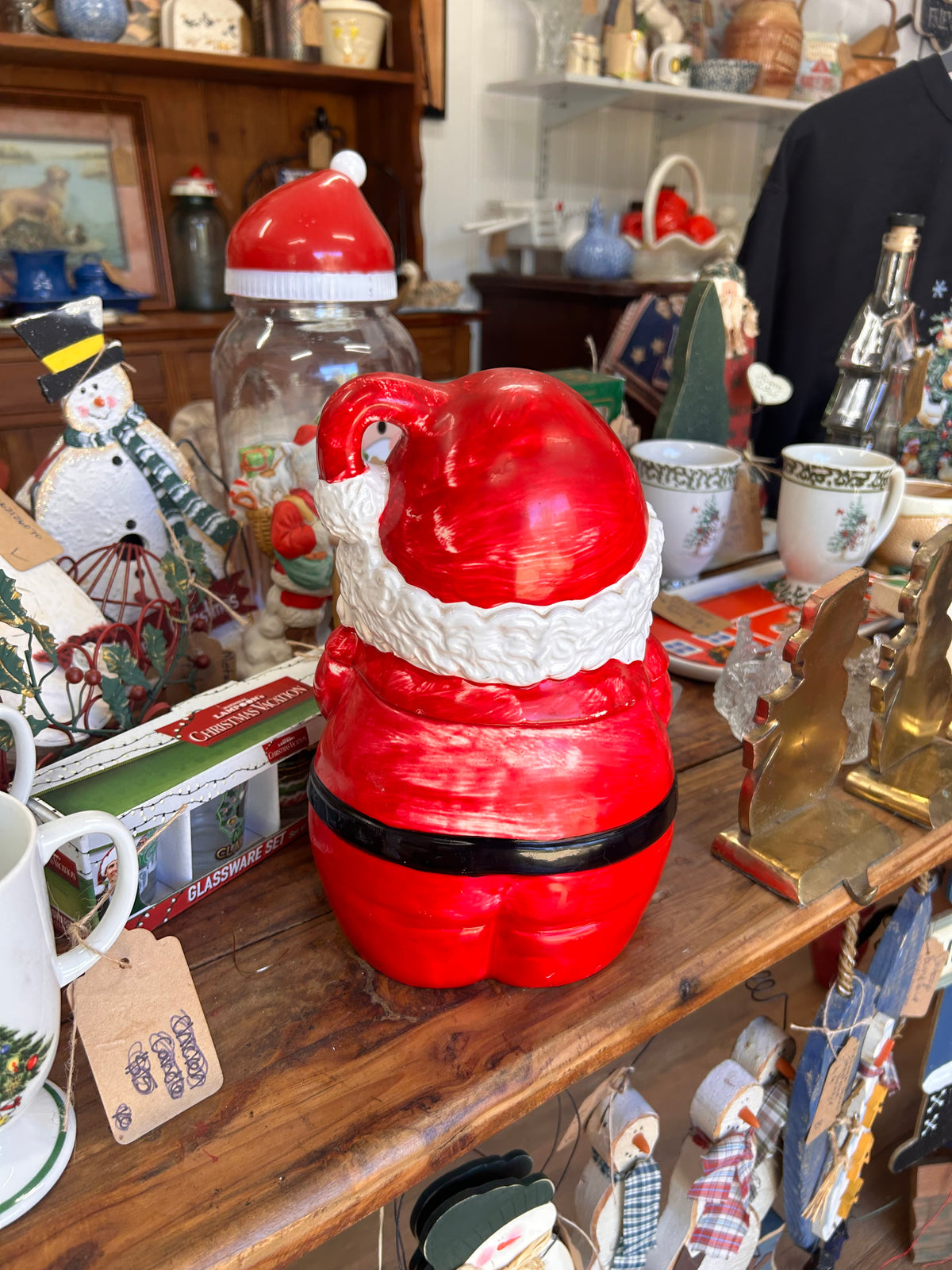 Vintage Santa Cookie Jar