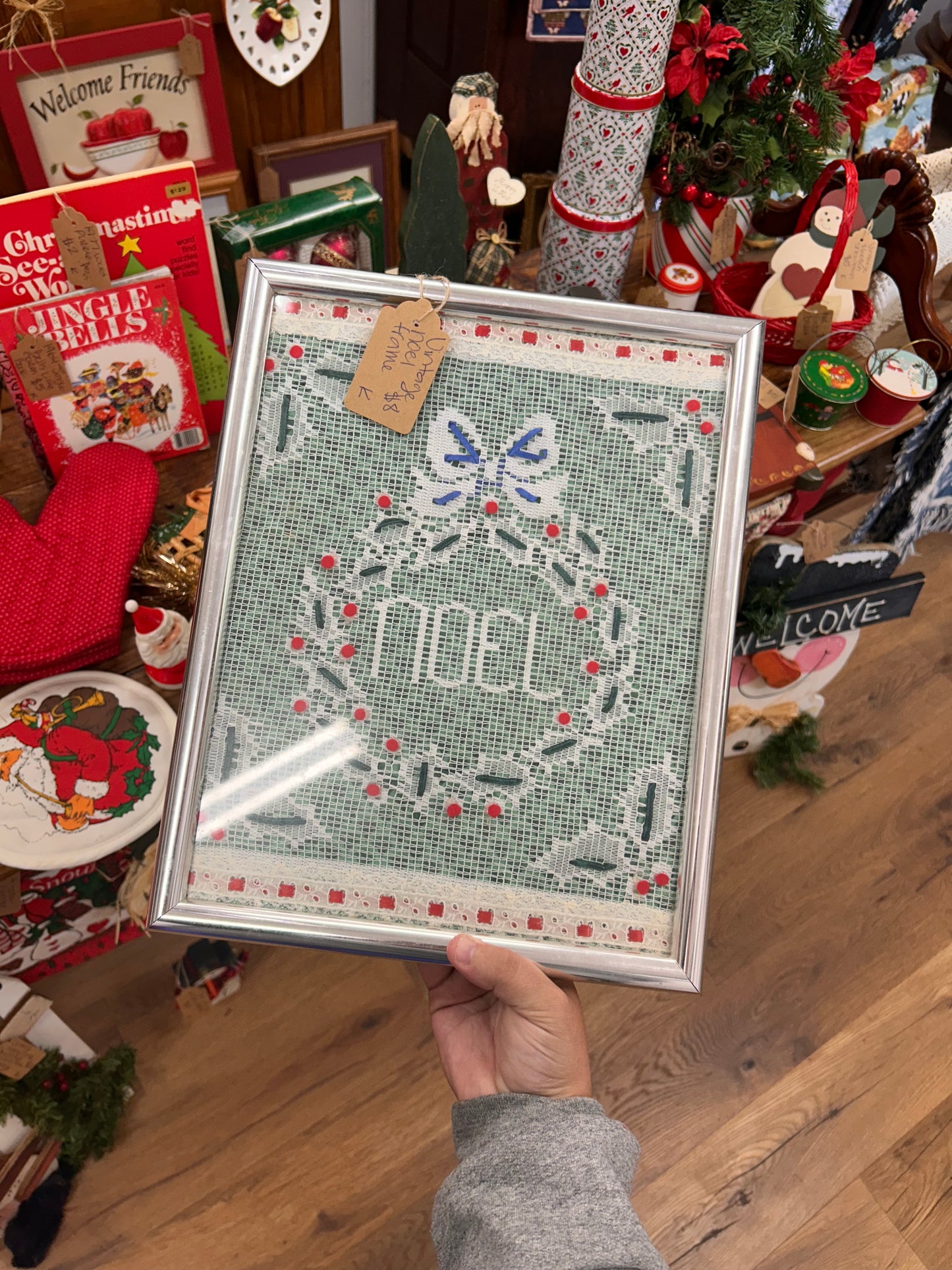 Vintage Noel Frame