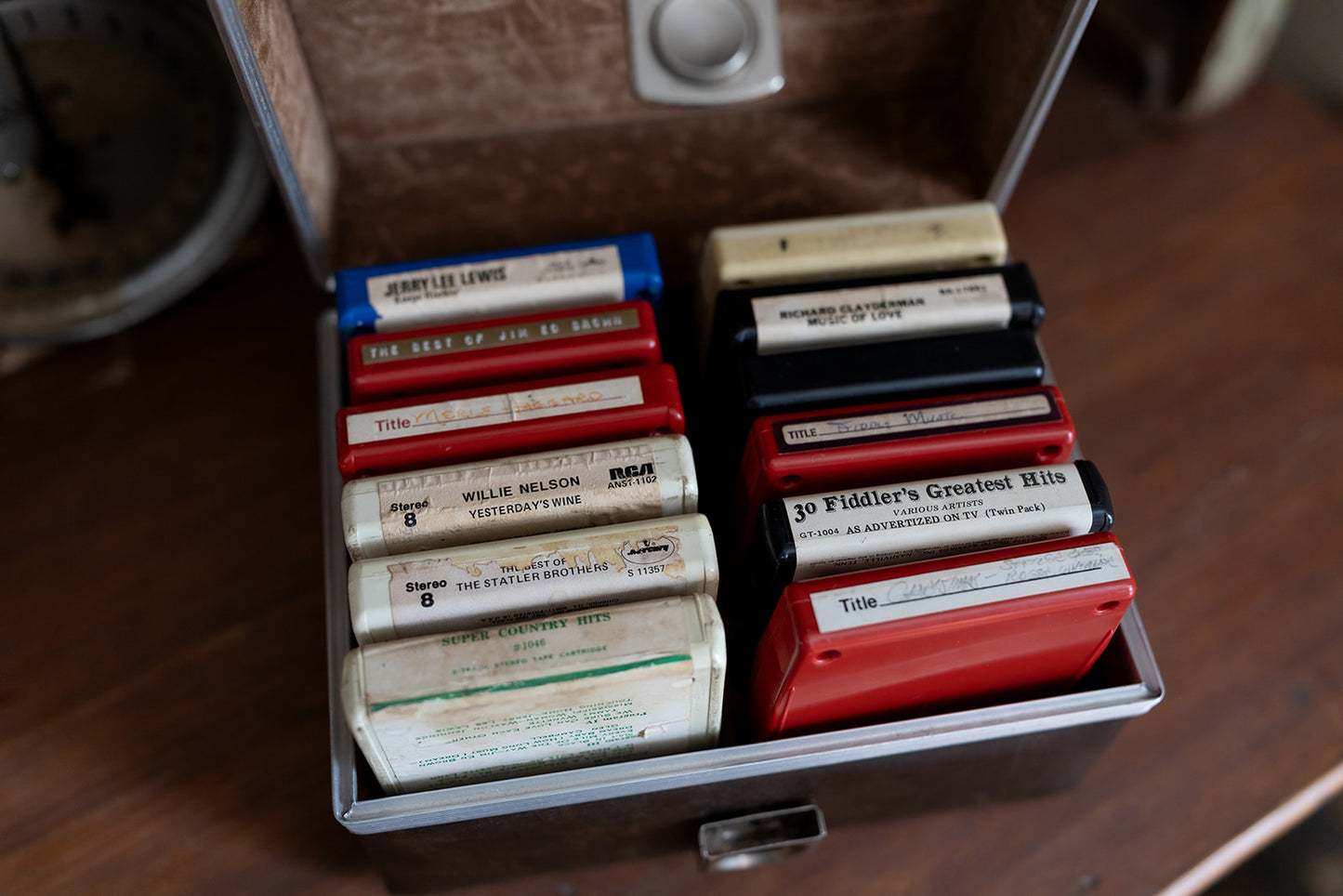 8 Track Tapes + Case