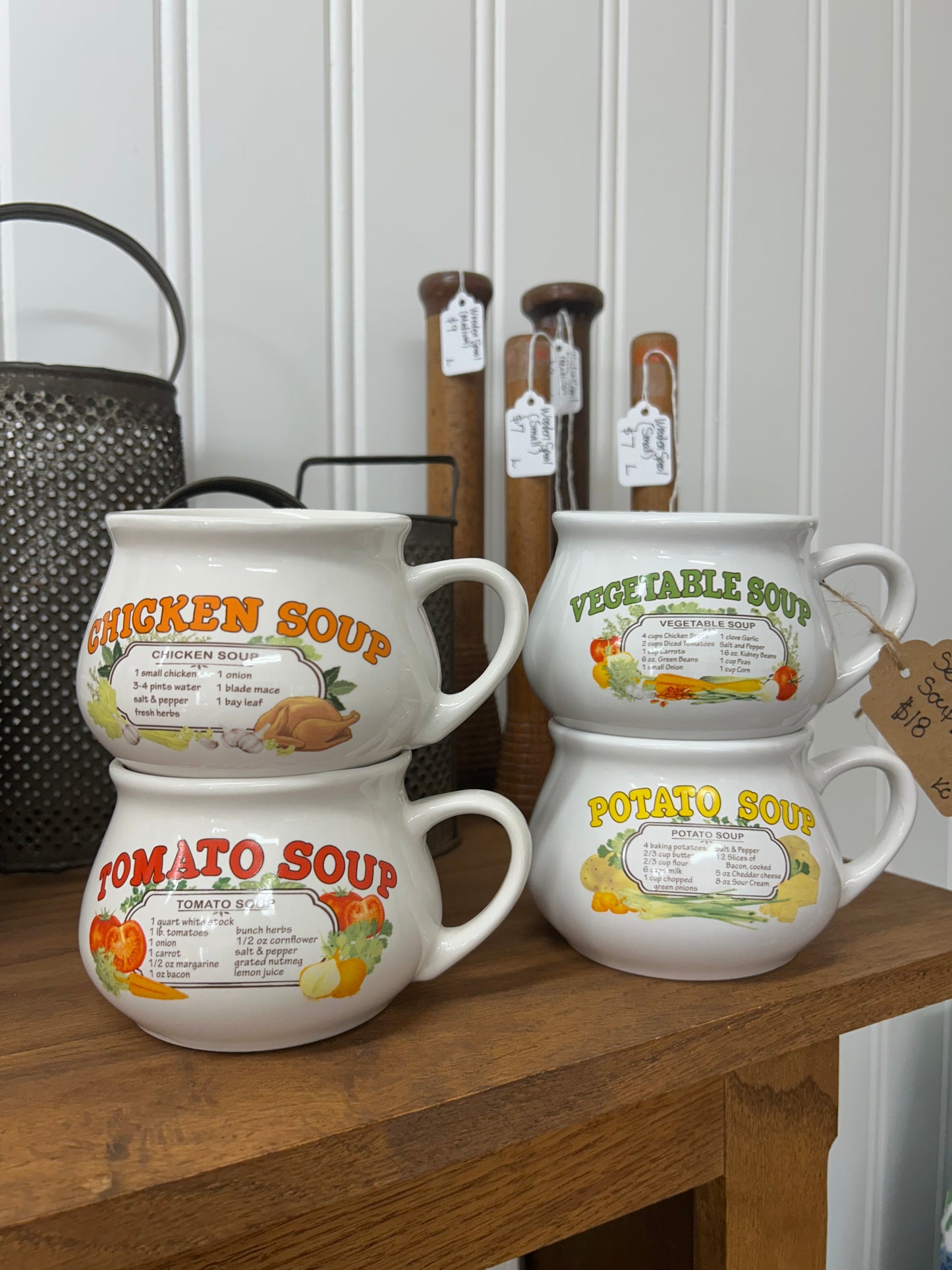 1990s Soup Bowls - Set of 4