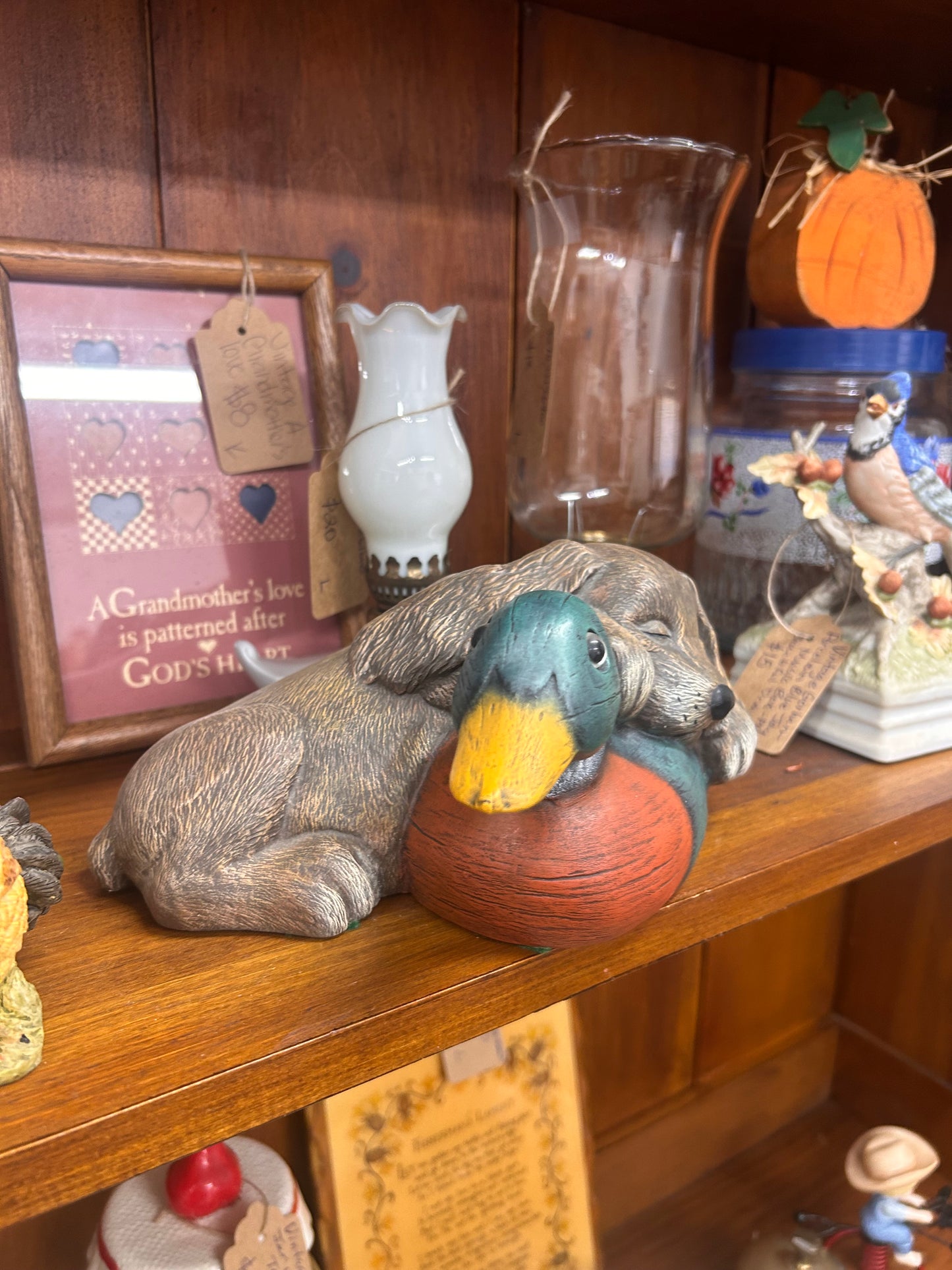 Vintage Duck/Dog Figurine