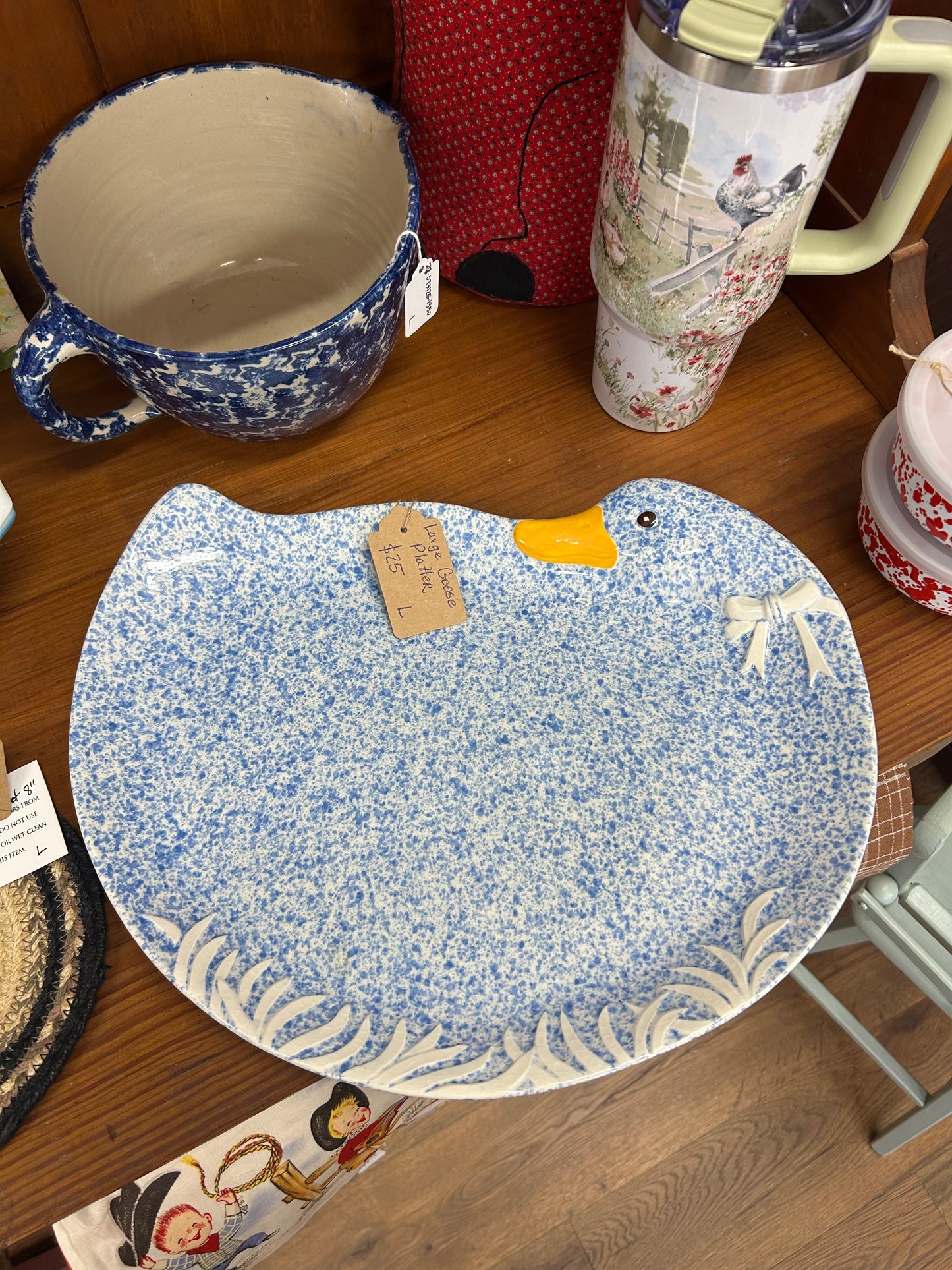 Vintage Large Goose Platter