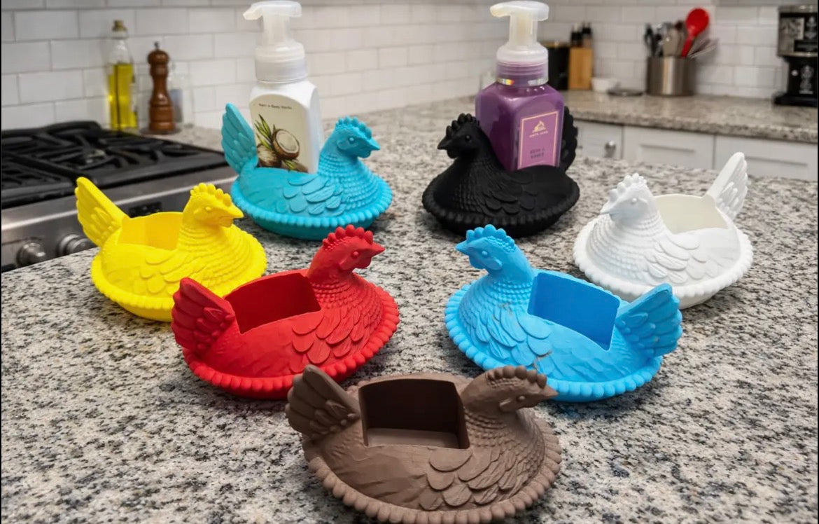 Hen On A Nest Soap Holder - PREORDER BY FRIDAY 2/27