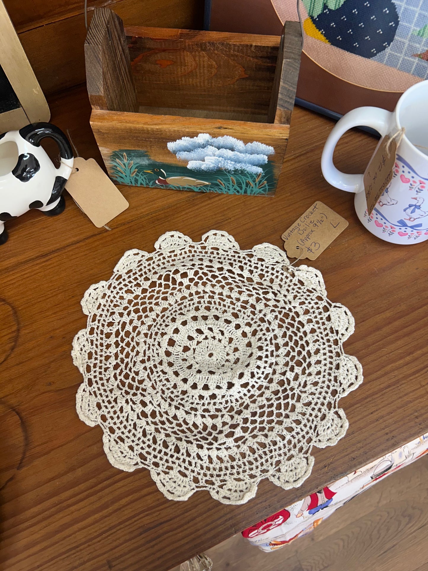 Vintage Crochet Doilie Style 2