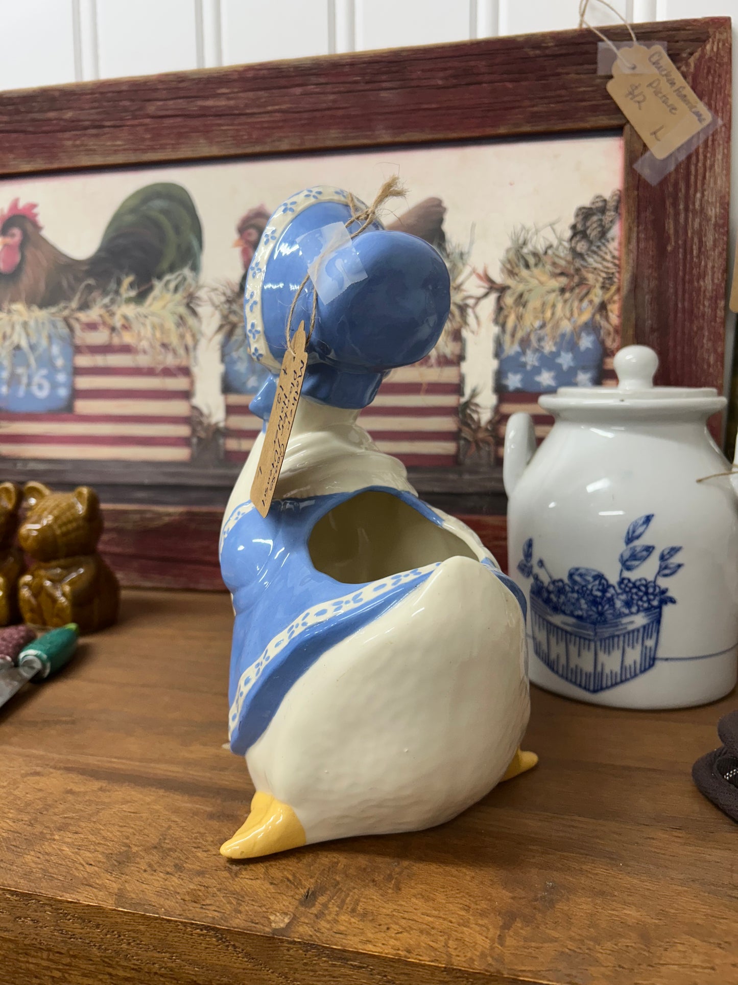 Mother Goose Planter/Utensil Holder - 1984