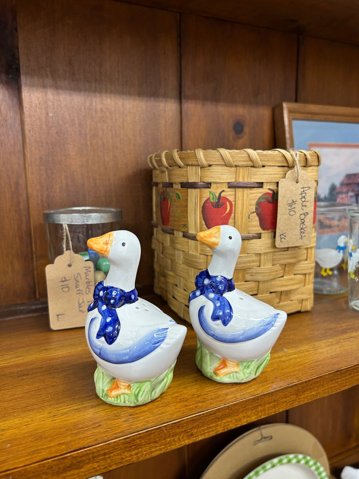 Goose Salt & Pepper Shakers