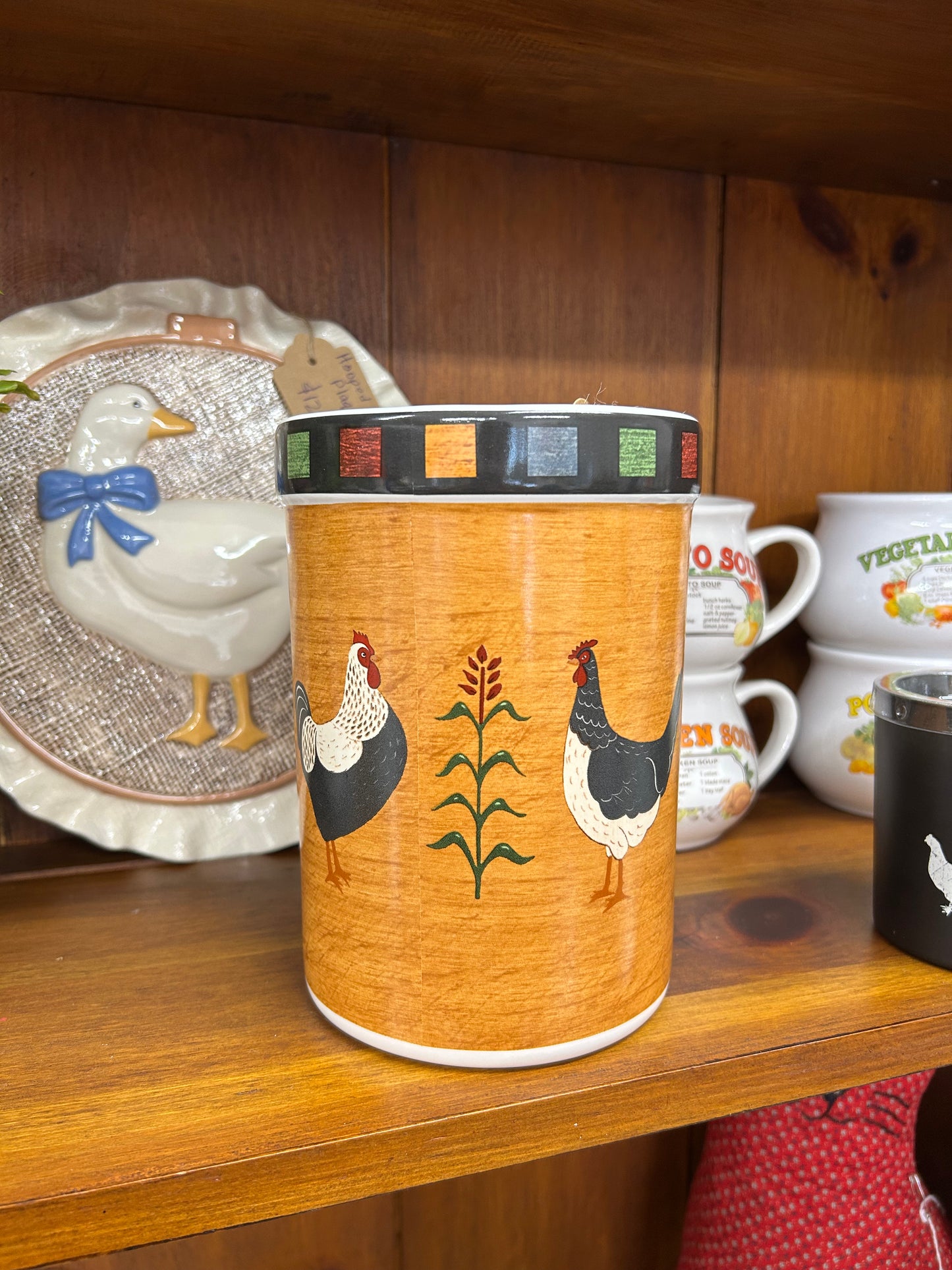 Chicken Utensil Holder