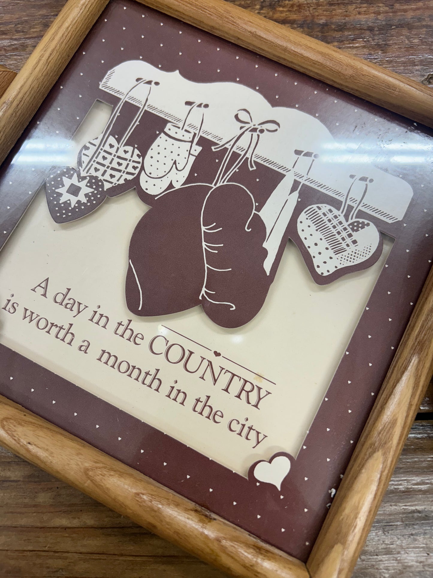 Set Of Country Pictures - As Is