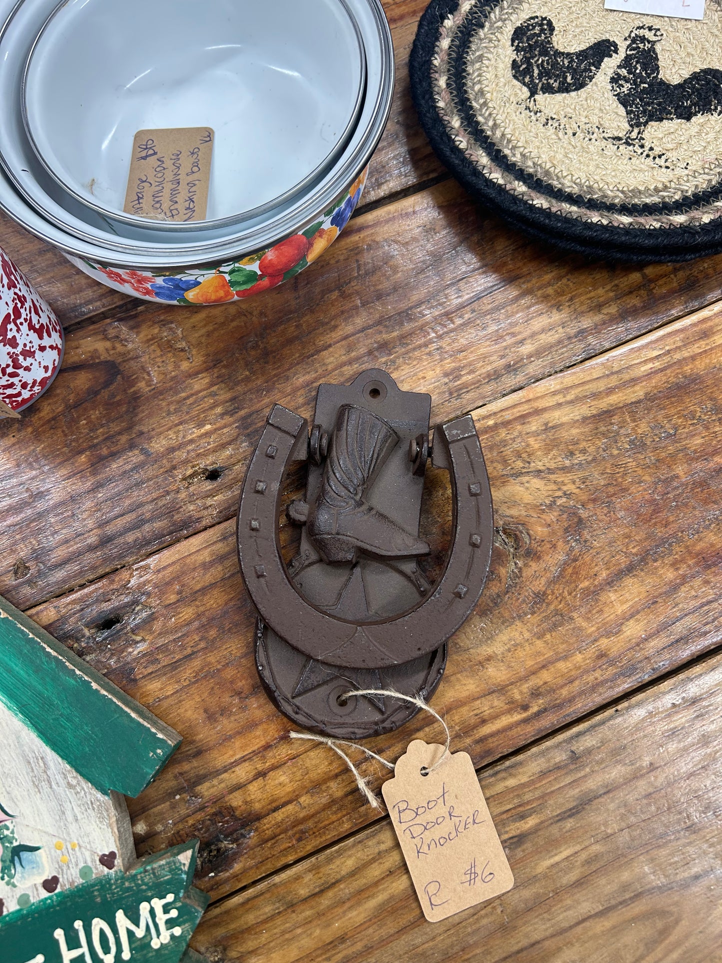 Boot Door Knocker