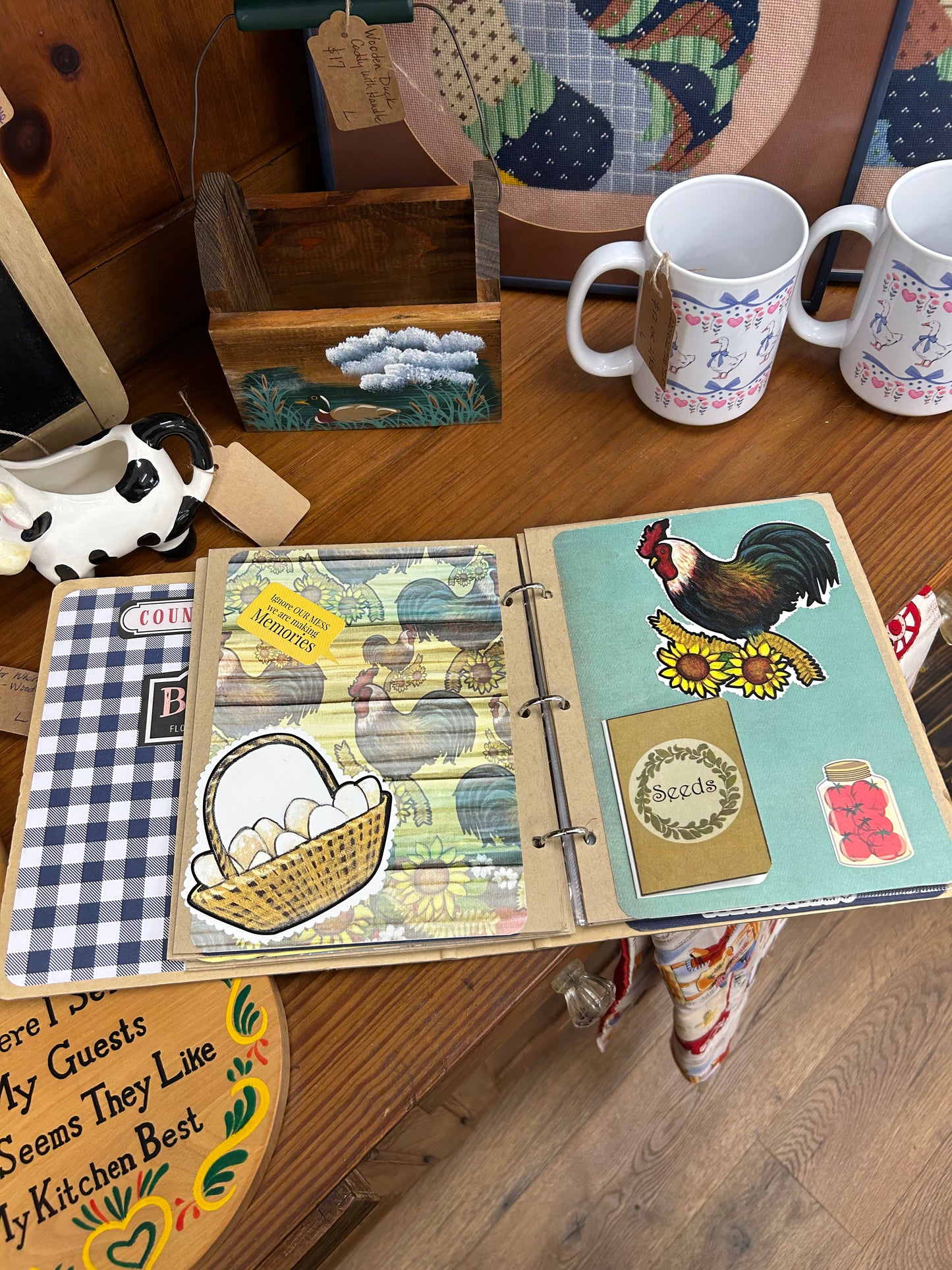 Farm To Table Cookbook - Few Pages Shown