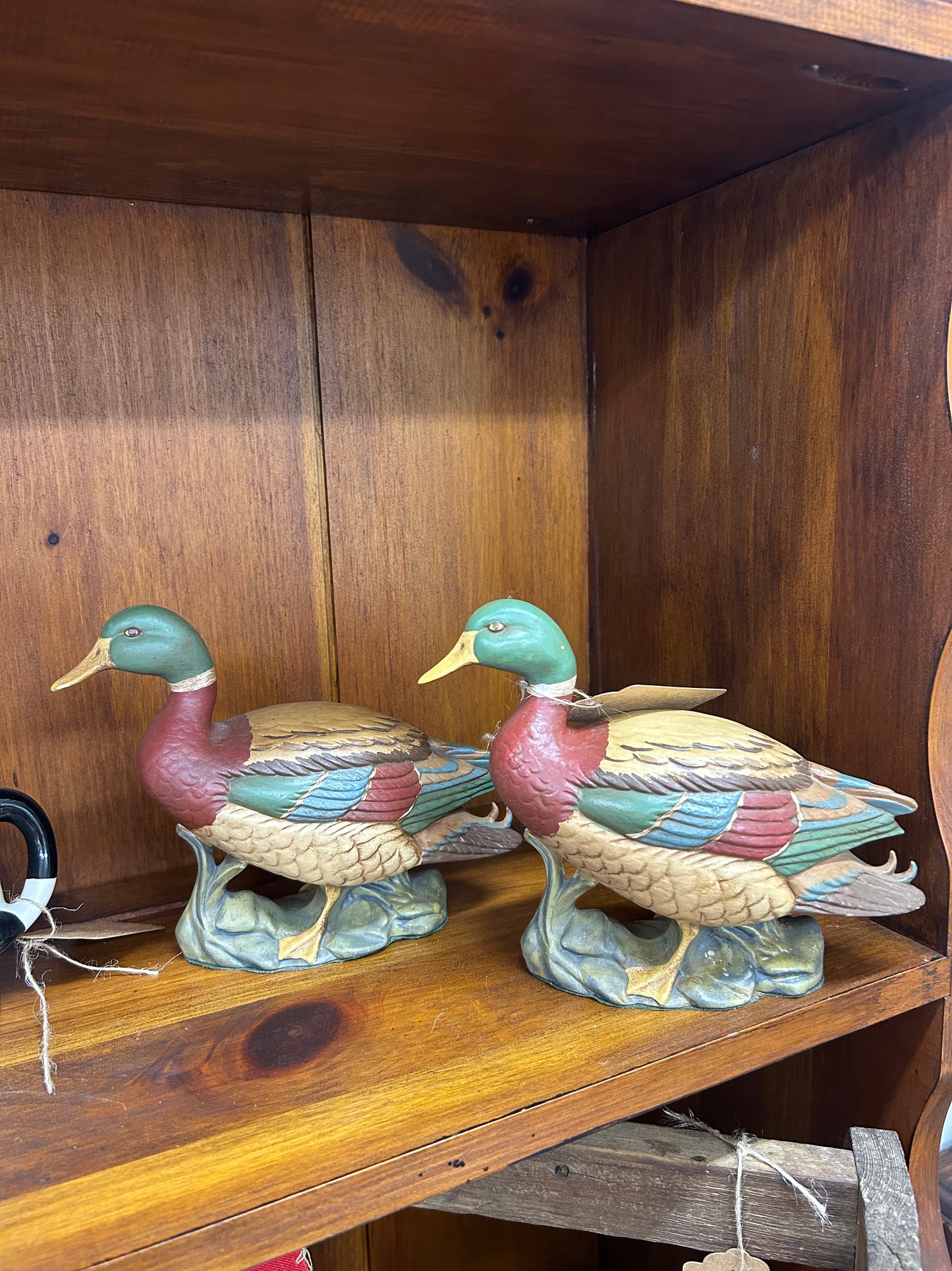 Vintage Ceramic Duck Set