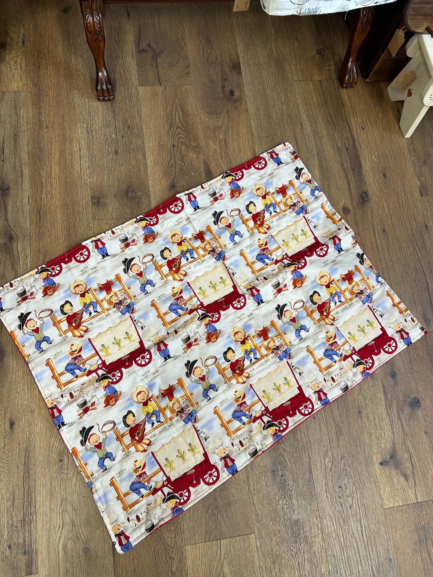 Cowboy Throw - Measures 3ft x 2ft 2in