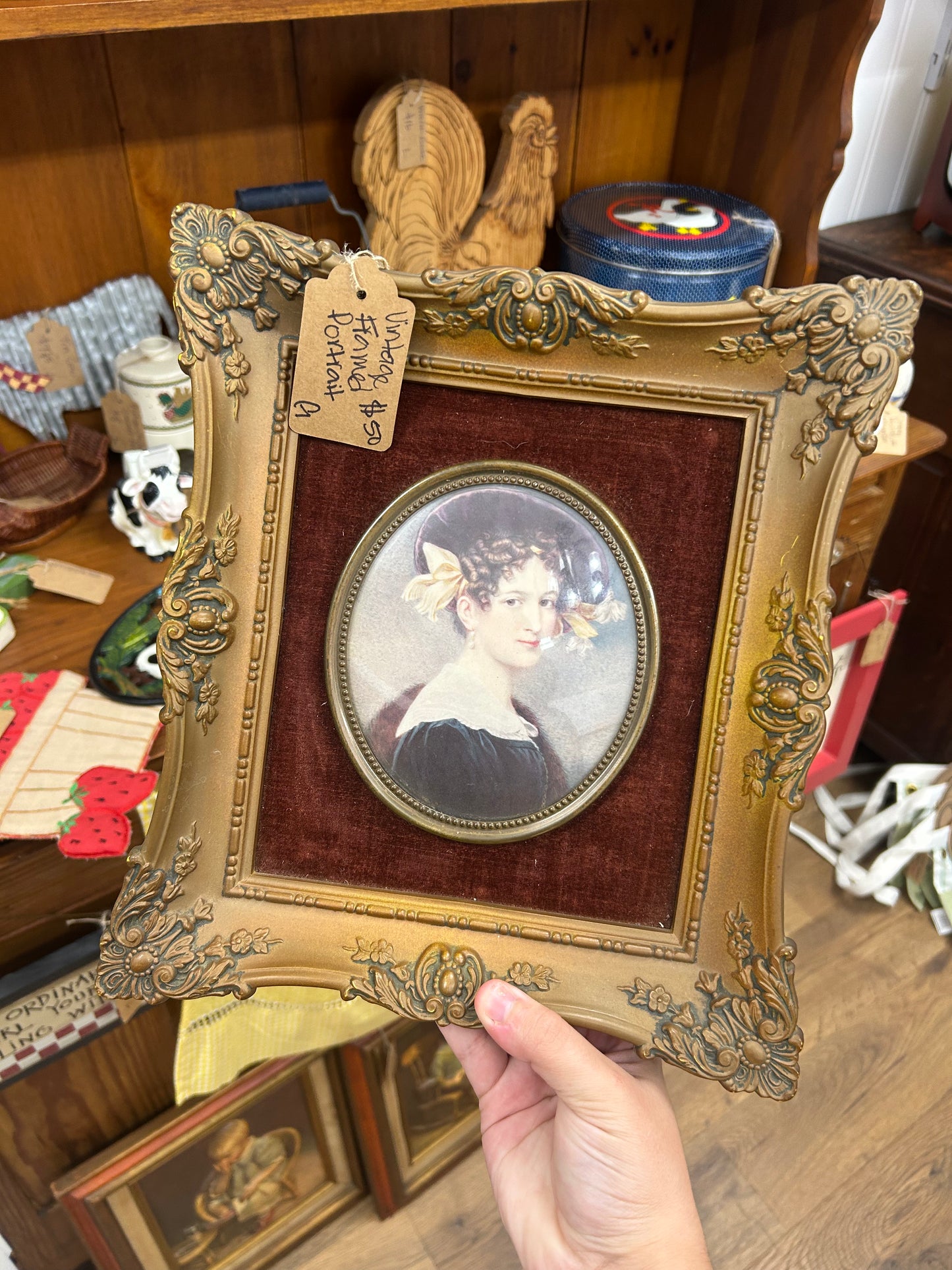 Vintage Framed Portrait